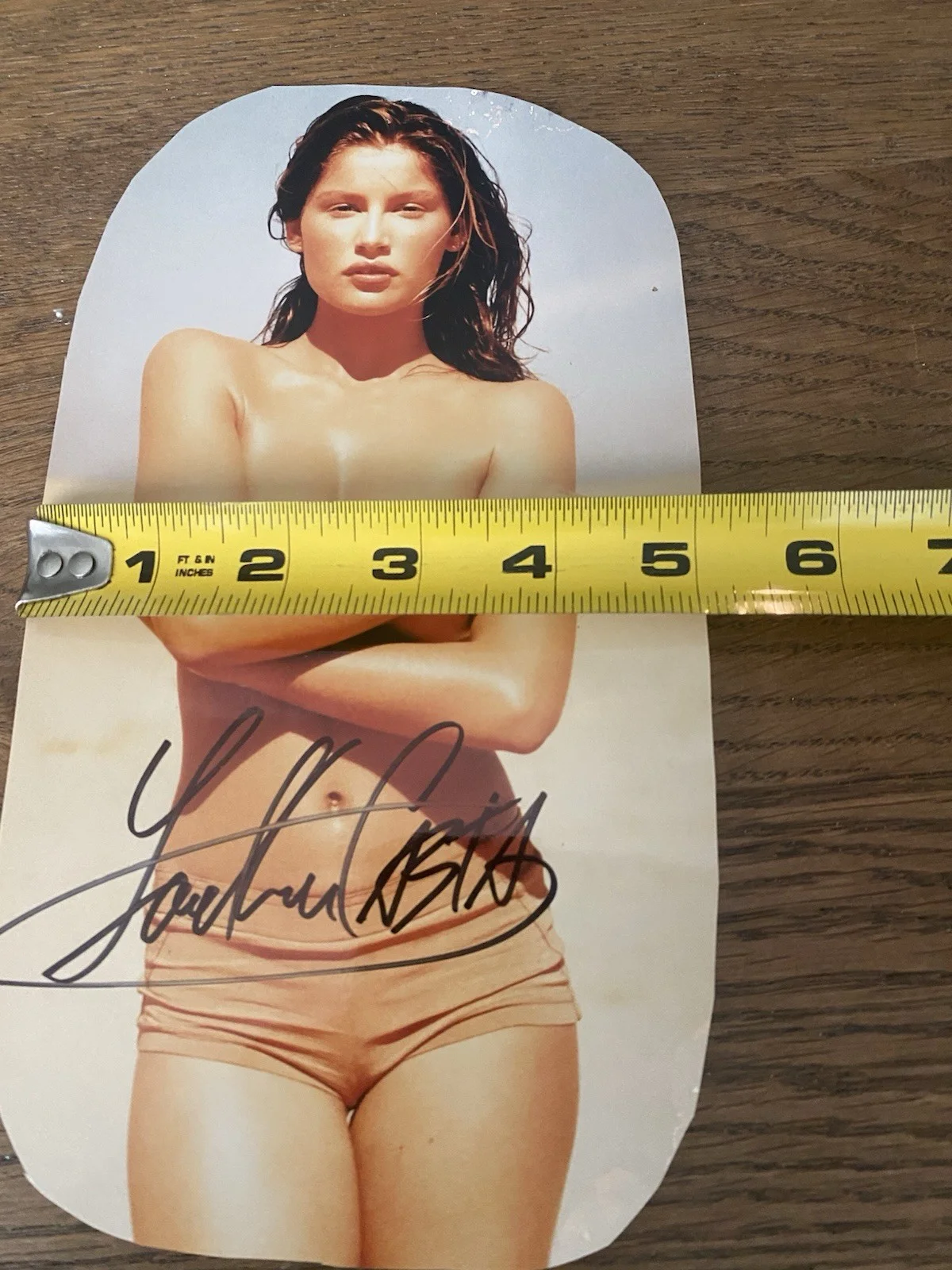 French model and actress Laetitia Casta Signed Photo !, image 4