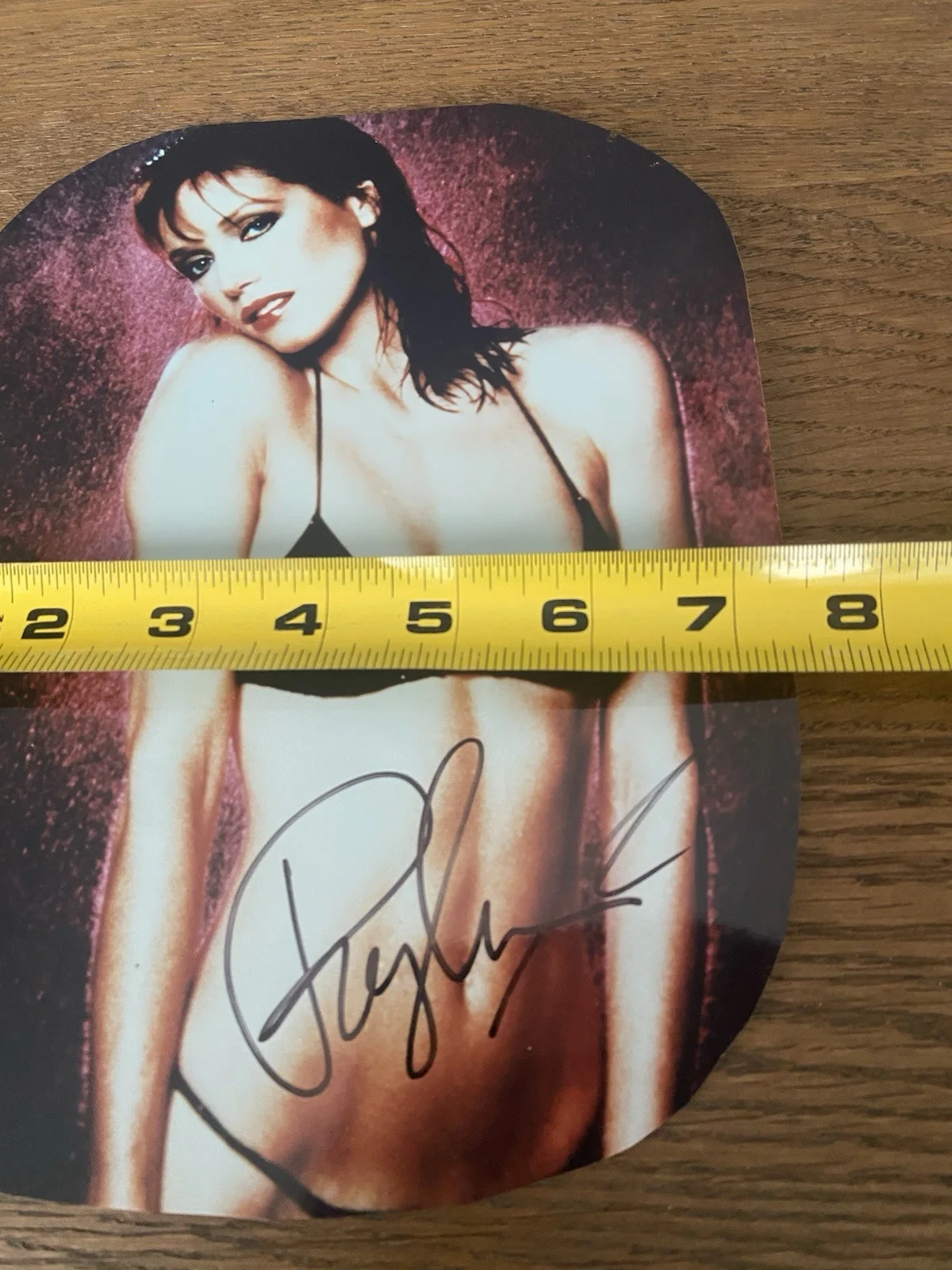 TANYA ROBERTS 007 JAMES BOND SIGNED AUTOGRAPH IN A VIEW TO A KILL Photo 8”x9”, изображение 3