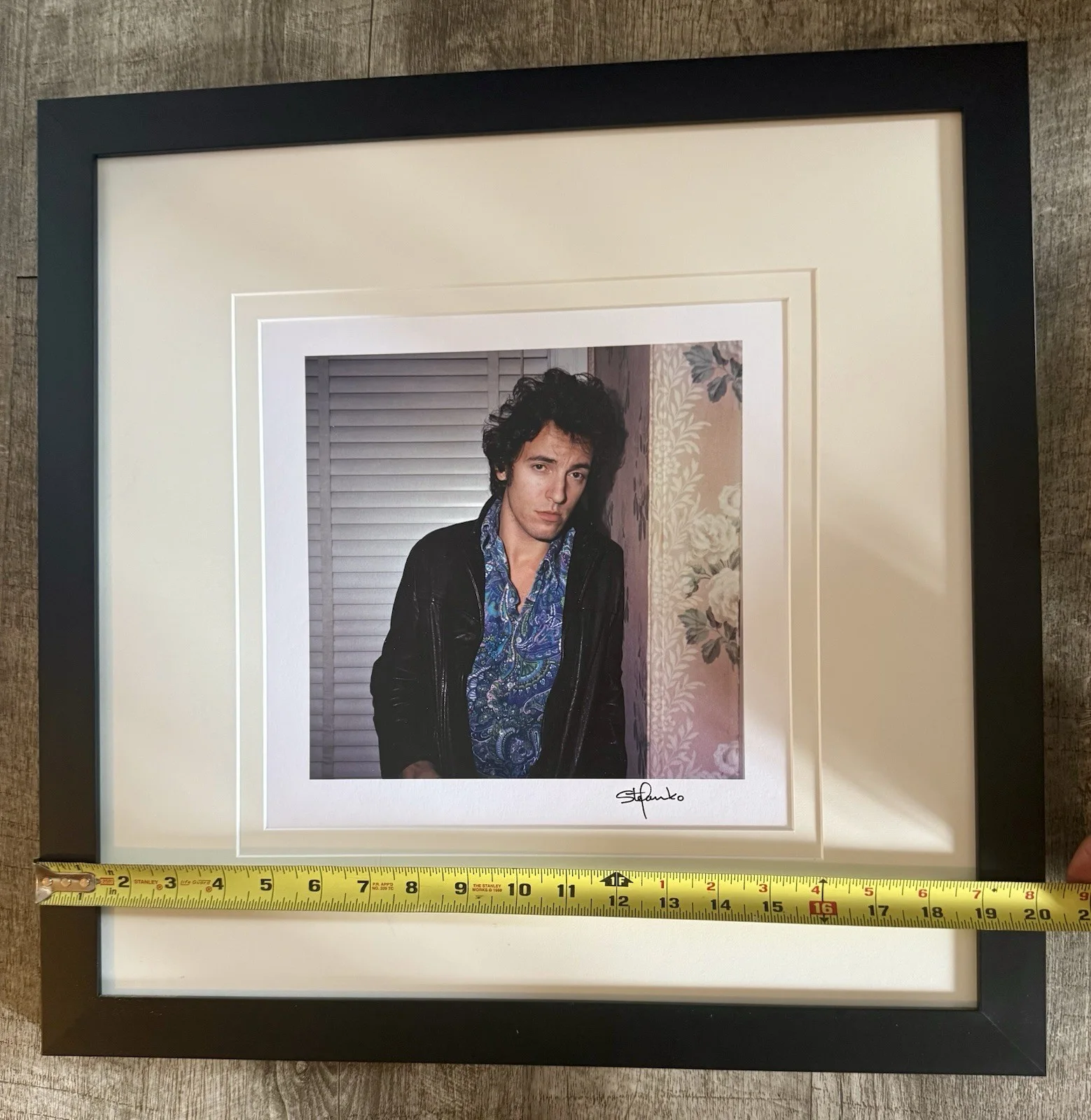 Frank Stefanko — BRUCE SPRINGSTEEN “Darkness” Outtake Photo From Frank Stefanko, image 5