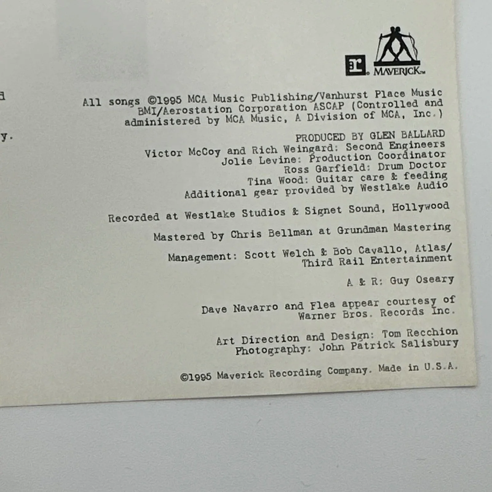 Alanis Morissette CD – Jagged Little Pill, image 5