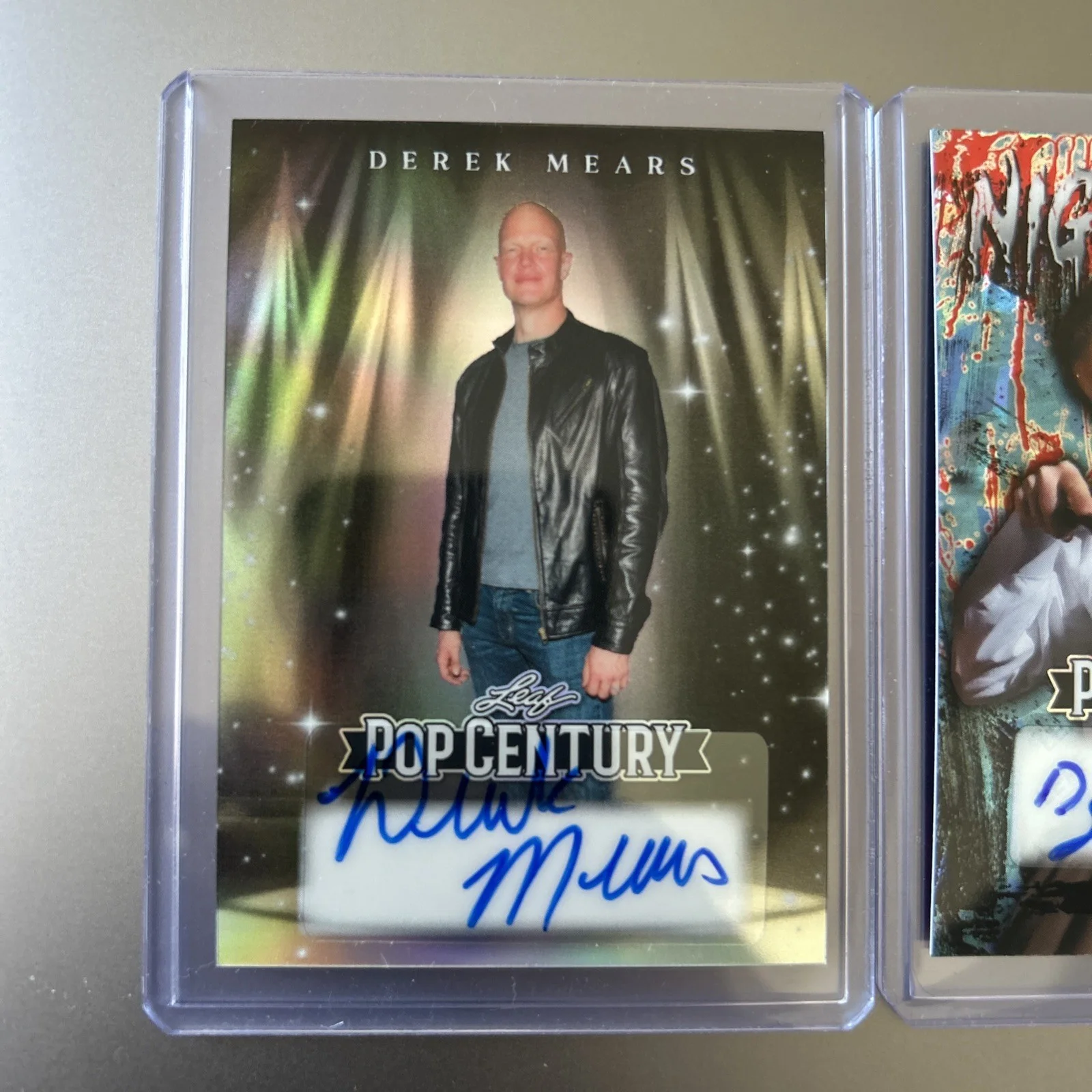 2026 Leaf Pop Century Derek Mears 25/25 + Dylan Baker 12/15 Auto Lot!, изображение 2