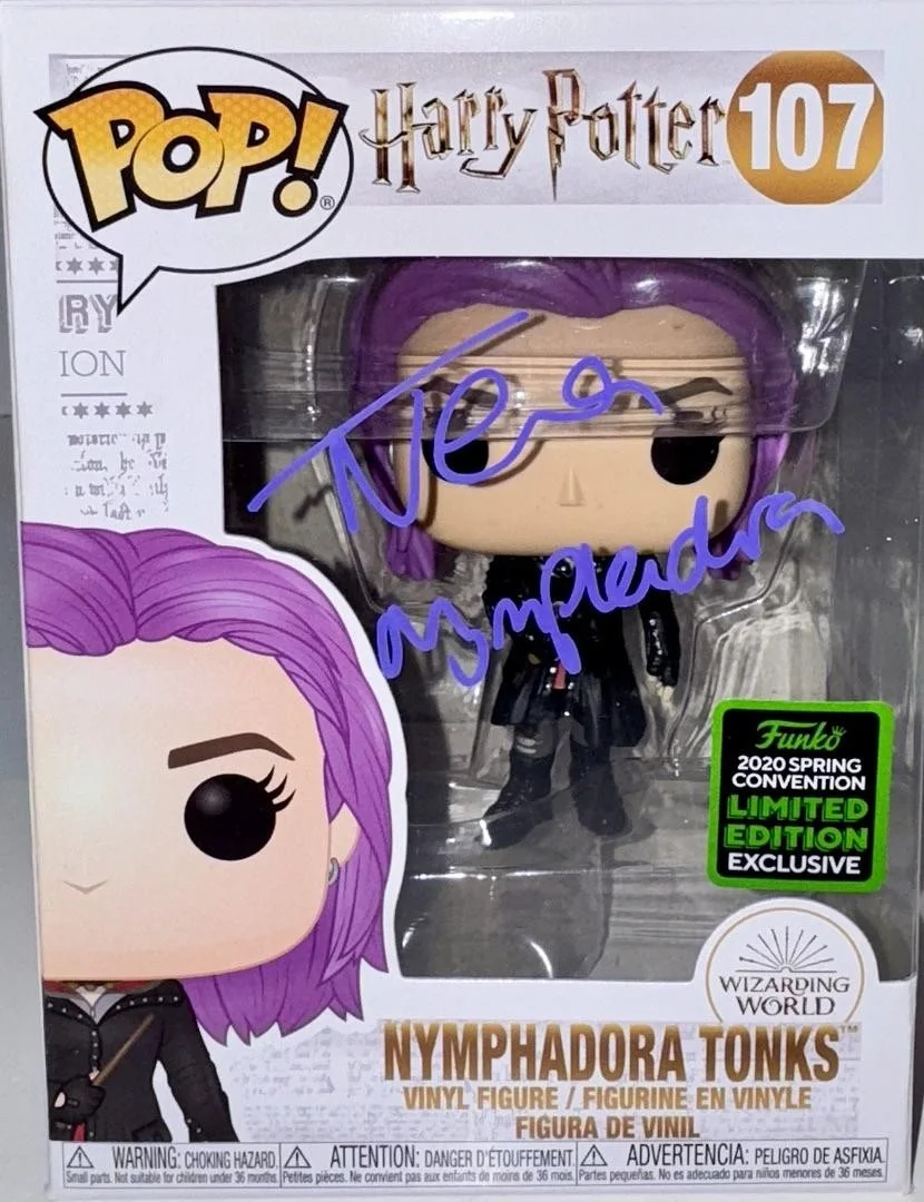 Natalia Tena — Natalia Tena Signed Funko Pop #107 "Nymphadora Tonks" (Harry Potter) - SWAU, изображение 2