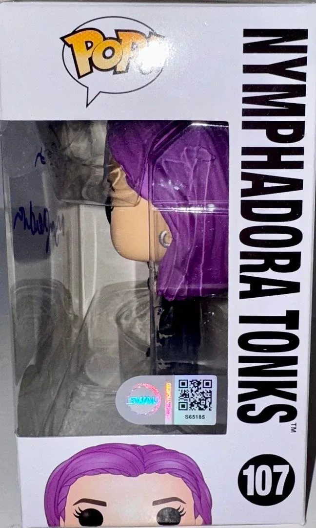 Natalia Tena — Natalia Tena Signed Funko Pop #107 "Nymphadora Tonks" (Harry Potter) - SWAU, изображение 4