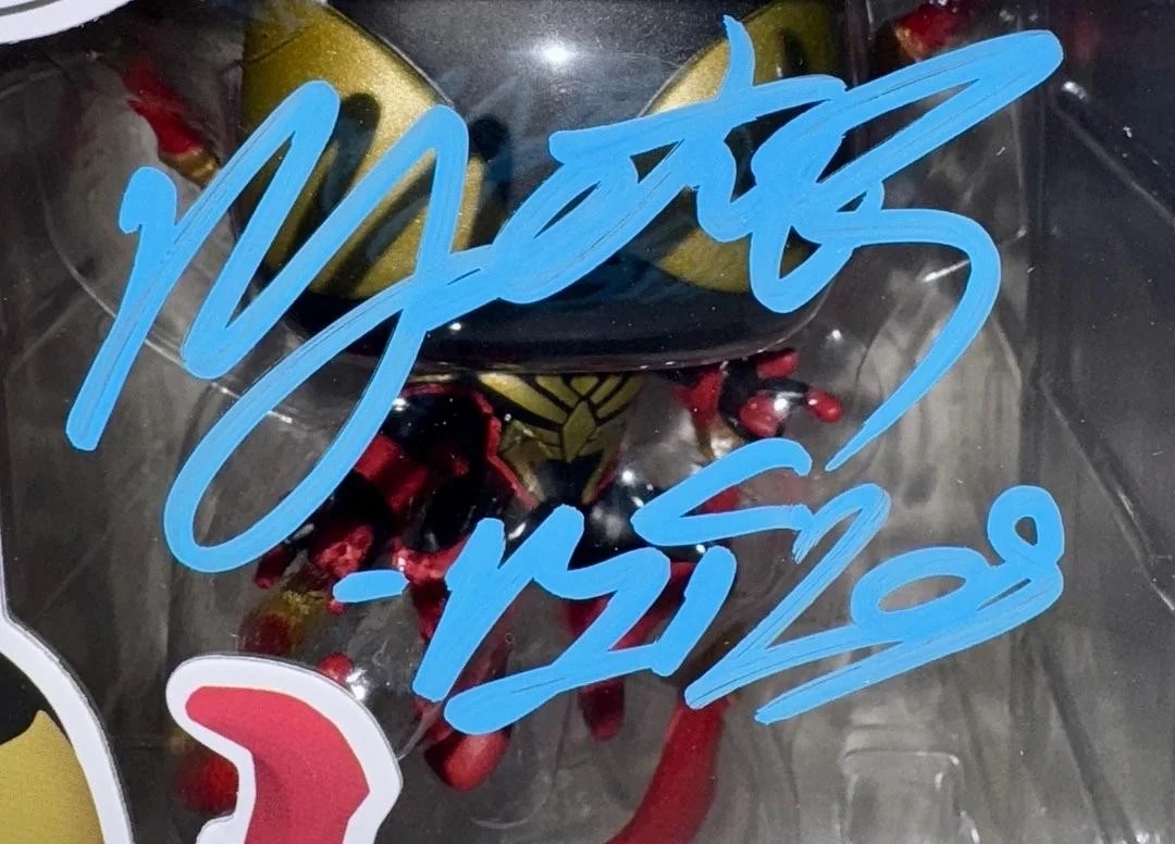 Nadji Jeter — Nadji Jeter Signed Funko #1448"Miles Morales"(Spider-Man)-OC Celebrity Marketing, изображение 3