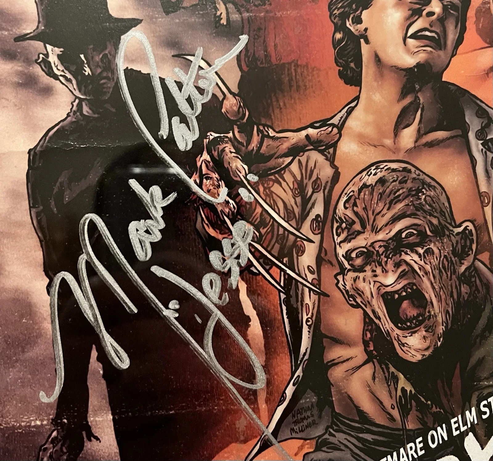 A Nightmare On Elm Street 2 Freddy’s Revenge Signed Artist Millner Mark Patton, image 3