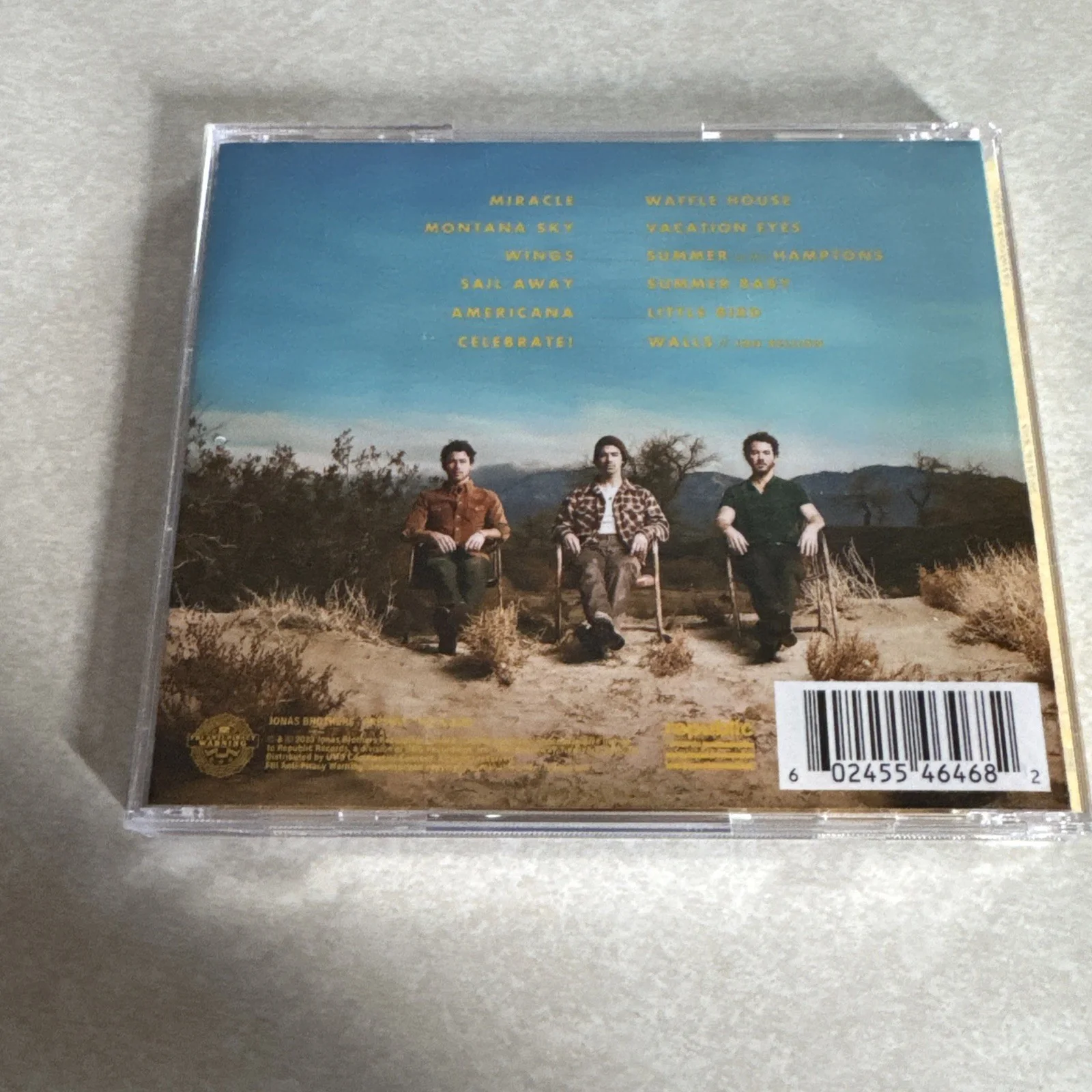 Jonas Brothers The Album Entire Band CD PSA/DNA Signed Auto Autographed, изображение 3
