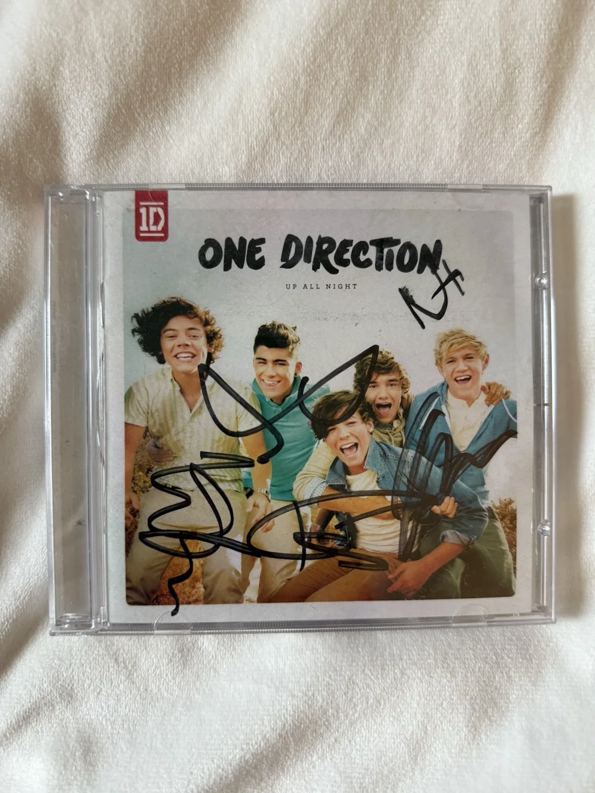 SIGNED One Direction Up All Night CD Including All Members From Signing Event, image 2