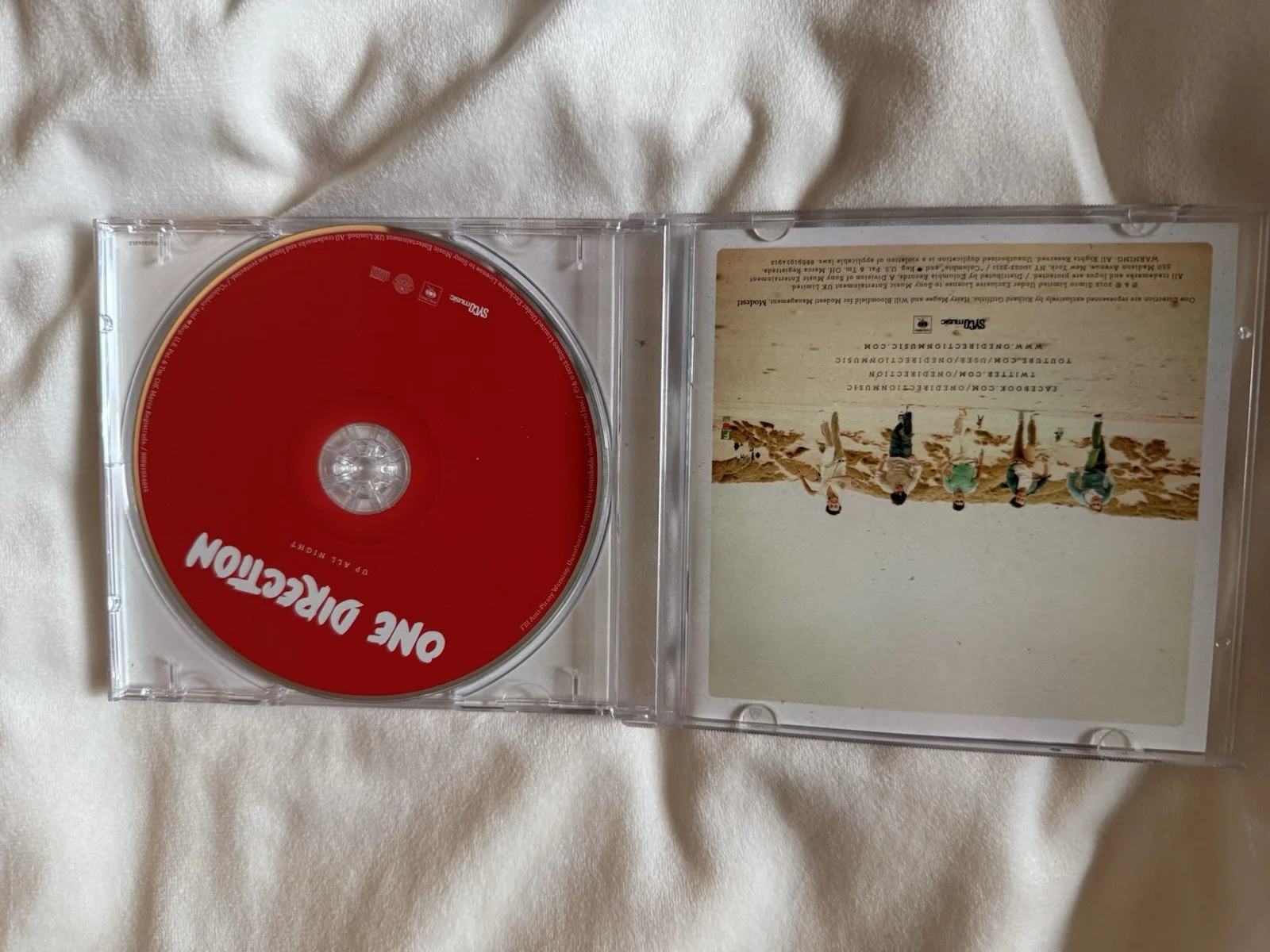 SIGNED One Direction Up All Night CD Including All Members From Signing Event, image 3