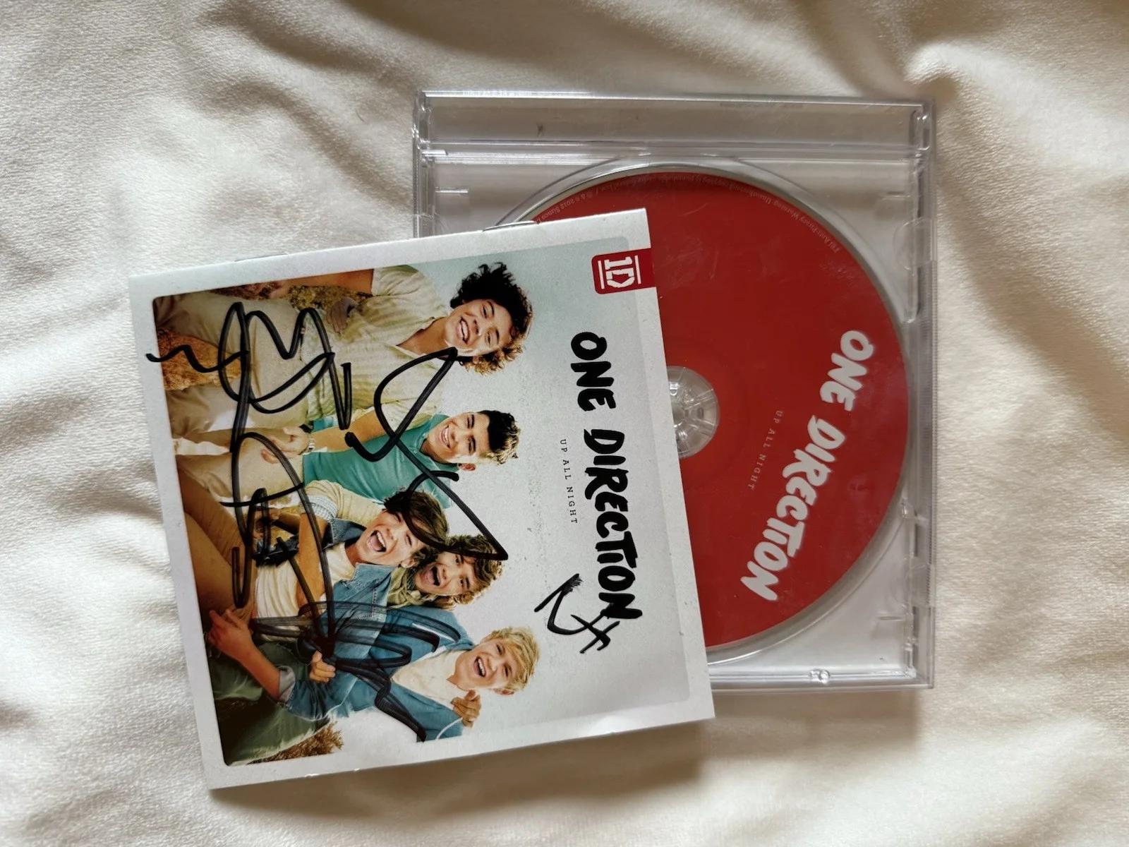 SIGNED One Direction Up All Night CD Including All Members From Signing Event, image 4