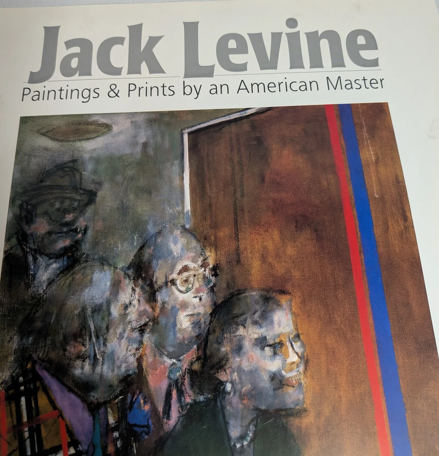 Jack Levine Autographed Poster From Artist Reception In Oshkosh, WI 11/12/1997, image 5