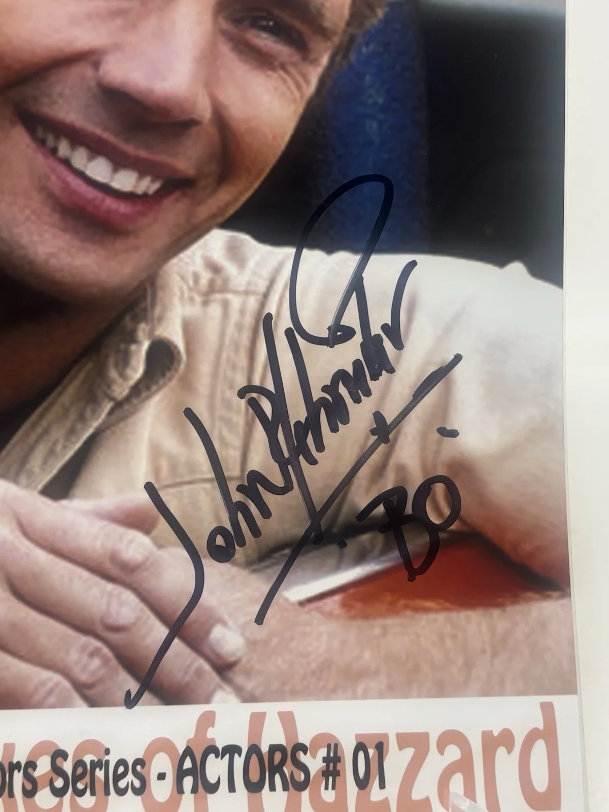 JOHN SCHNEIDER SIGNED 8x10 PHOTO ACTOR AUTOGRAPHED DUKES OF HAZZARD SHOW BECKETT, изображение 2