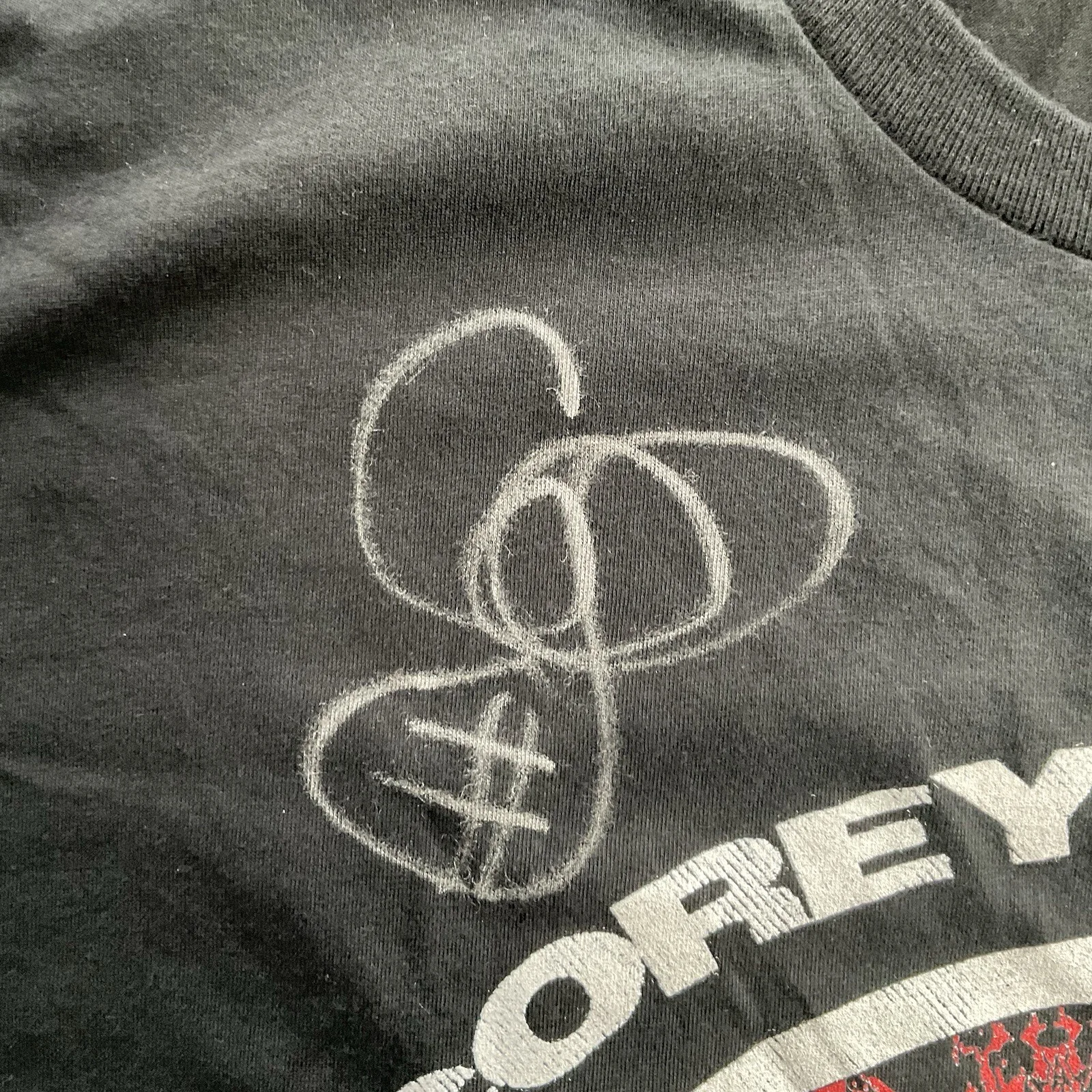 COREY GLOVER Living Colour 2015 SIGNED Tour Shirt, image 2