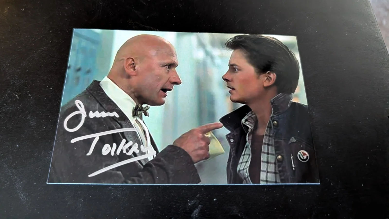 James Tolkan Signed — James Tolkan Signed 4x6 Photo – Authentic Autograph (No COA)