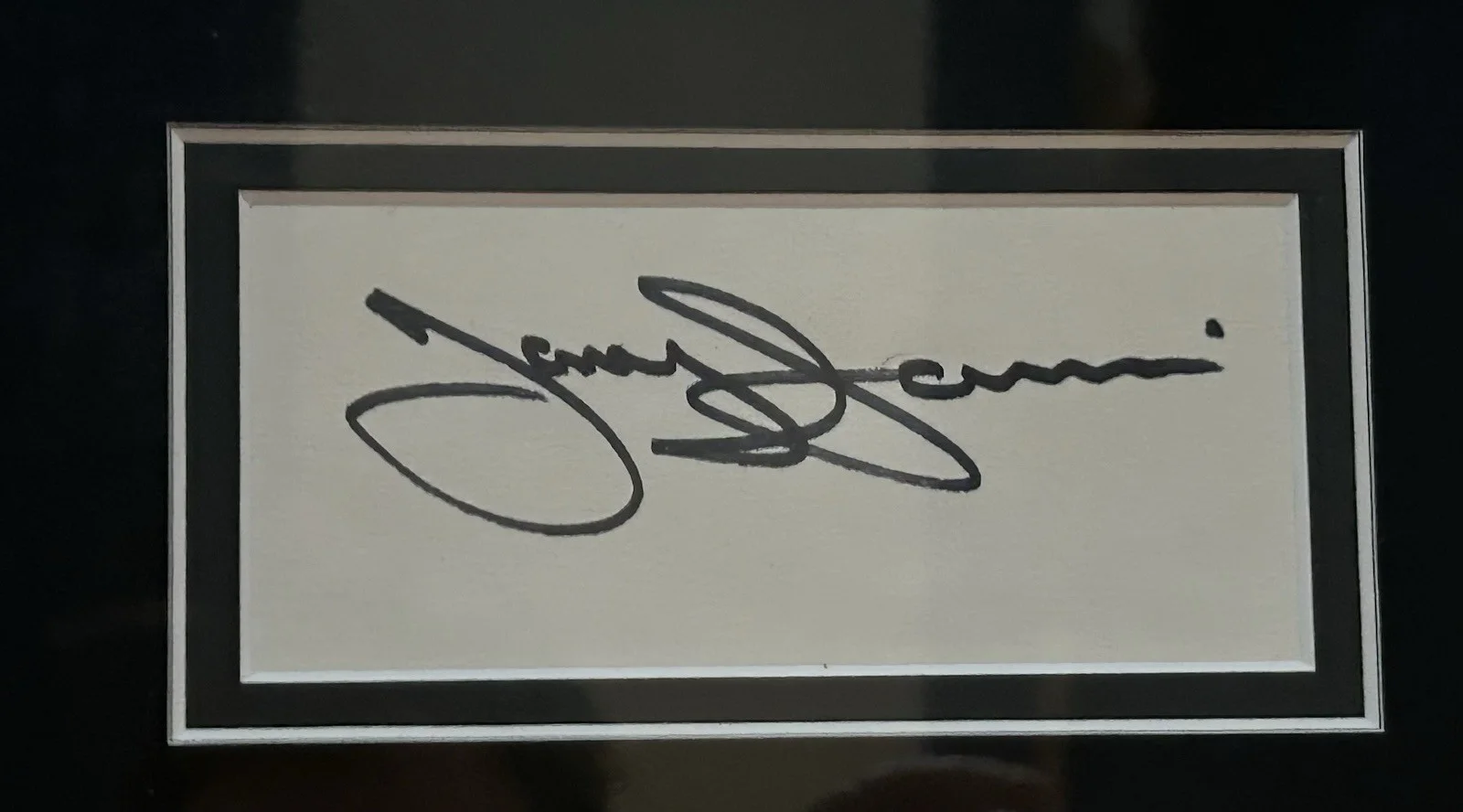 Tony Iommi Signed Book Cut Insert Framed 23x27 Autographed Black Sabbath, image 3