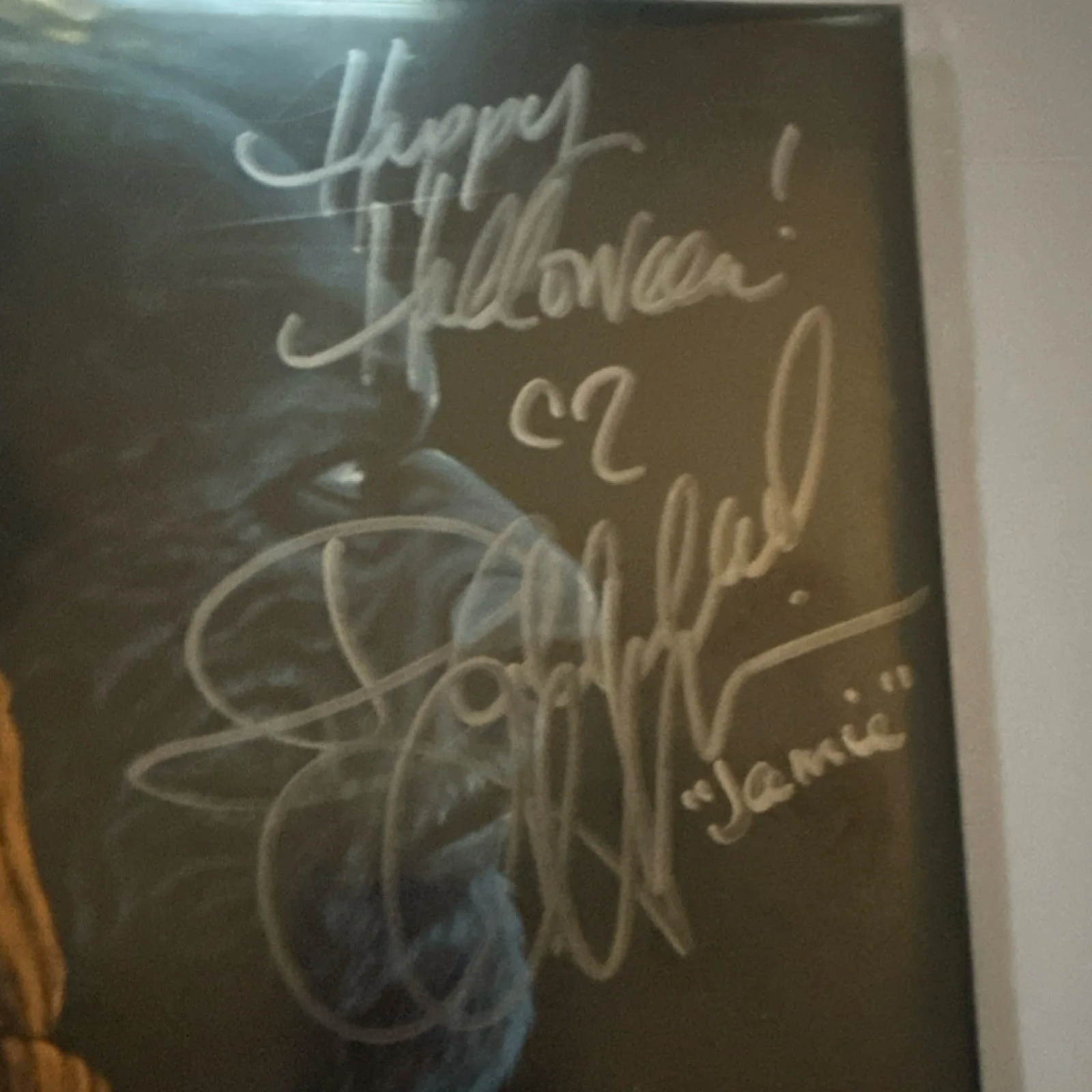 Jamie — Halloween 4 The Return of Michael Myers Autographed Vinyl Record Signed by Jamie, изображение 2