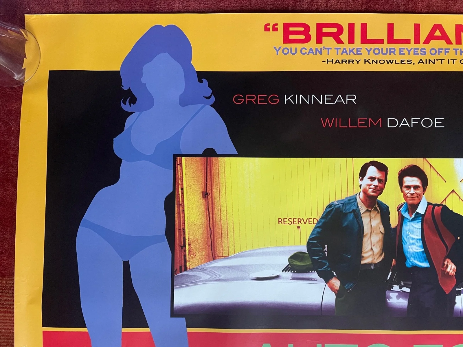 AUTOFOCUS (2002) Original UK Quad Movie Poster Willem Dafoe, Greg Kinnear, изображение 2