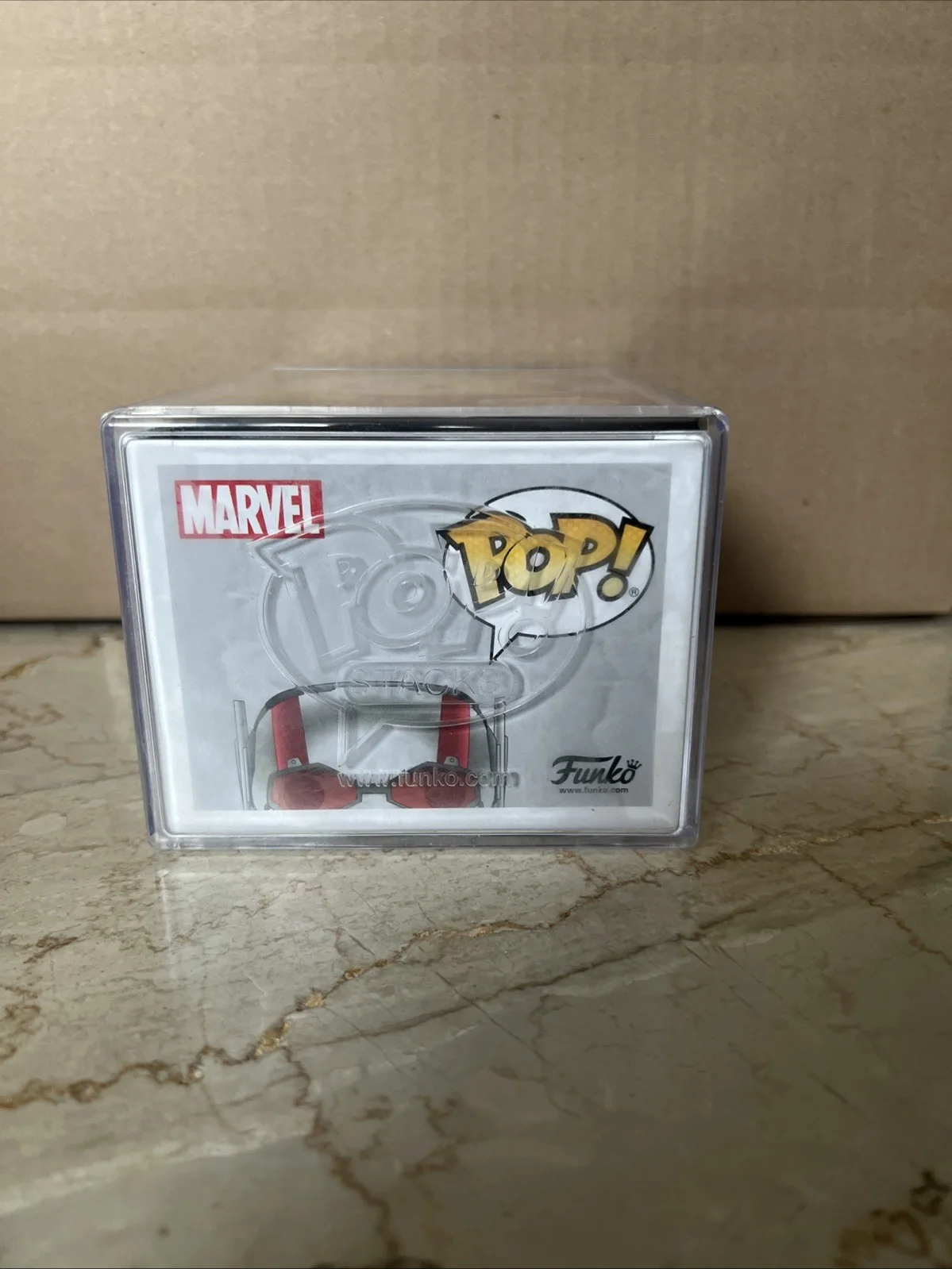 SIGNED BY PAUL RUDD Funko Pop! Ant-Man / Wasp Ant-Man No Helmet (Chase) #340, image 5