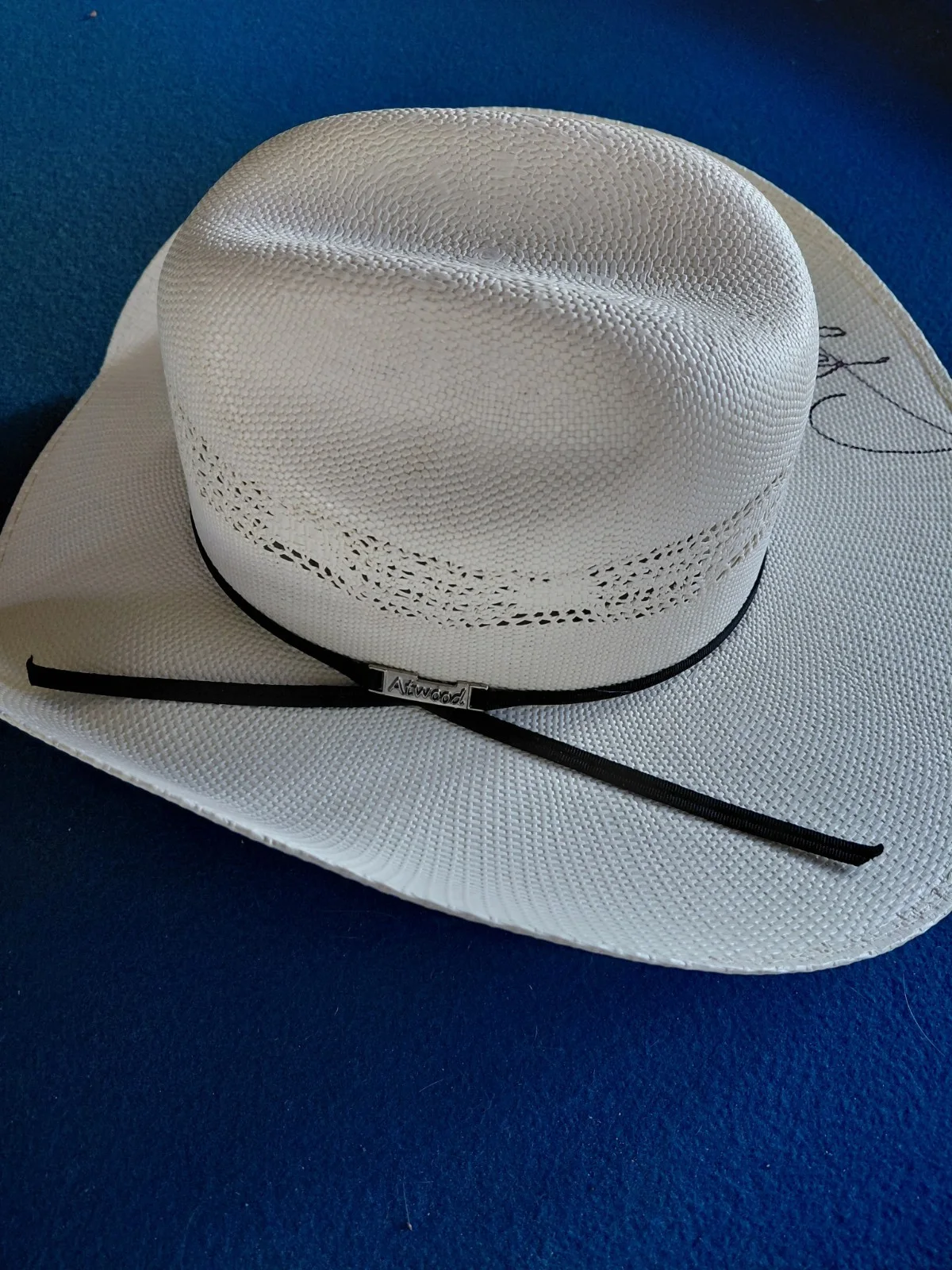 Clay Walker Autographed Atwood Cowboy Hat Size 7, image 2
