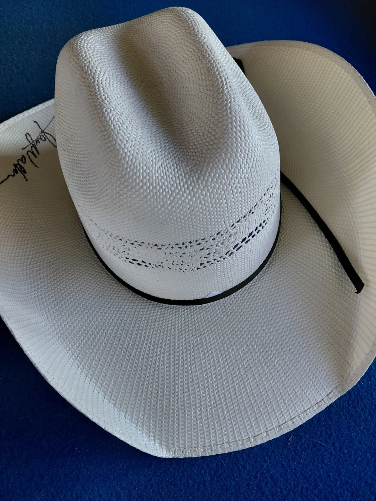Clay Walker Autographed Atwood Cowboy Hat Size 7, image 4