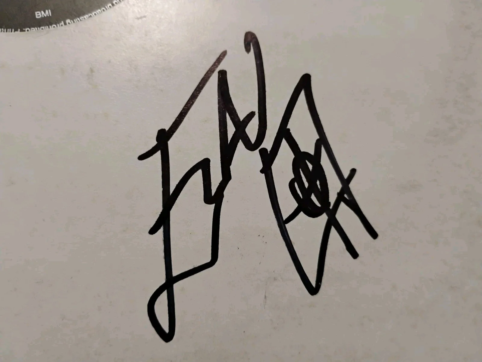 FLAVOR FLAV PUBLIC ENEMY SIGNED VINTAGE ORIGINAL HE GOT GAME VINYL ALBUM PROOF, изображение 2