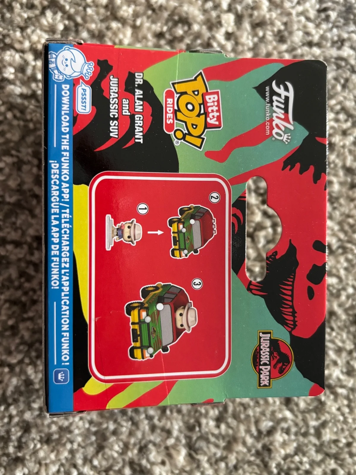San Neill — Jurassic Park - SAM NEILL - Signed BITTY Funko COA w/ COA, image 3