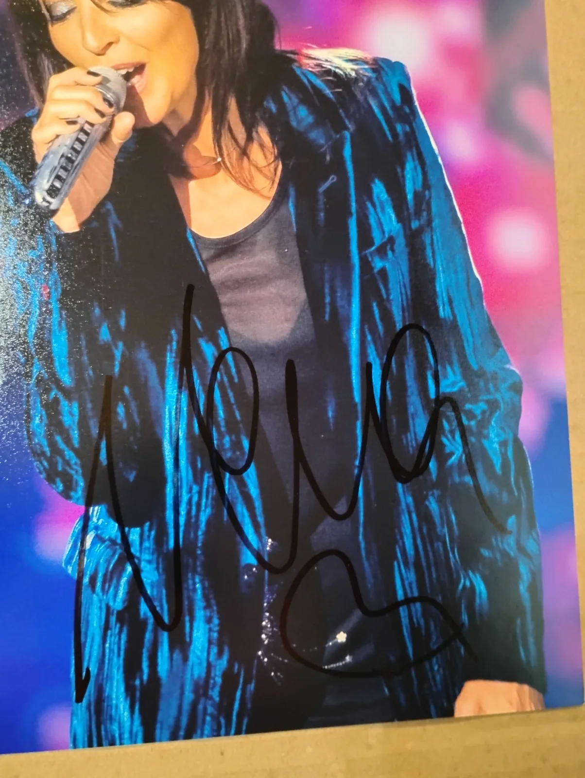 NENA AUTOGRAPHED PHOTO NENA SIGNED PHOTO BECKETT COA STICKER SIZE 8X10 INCHES, изображение 2