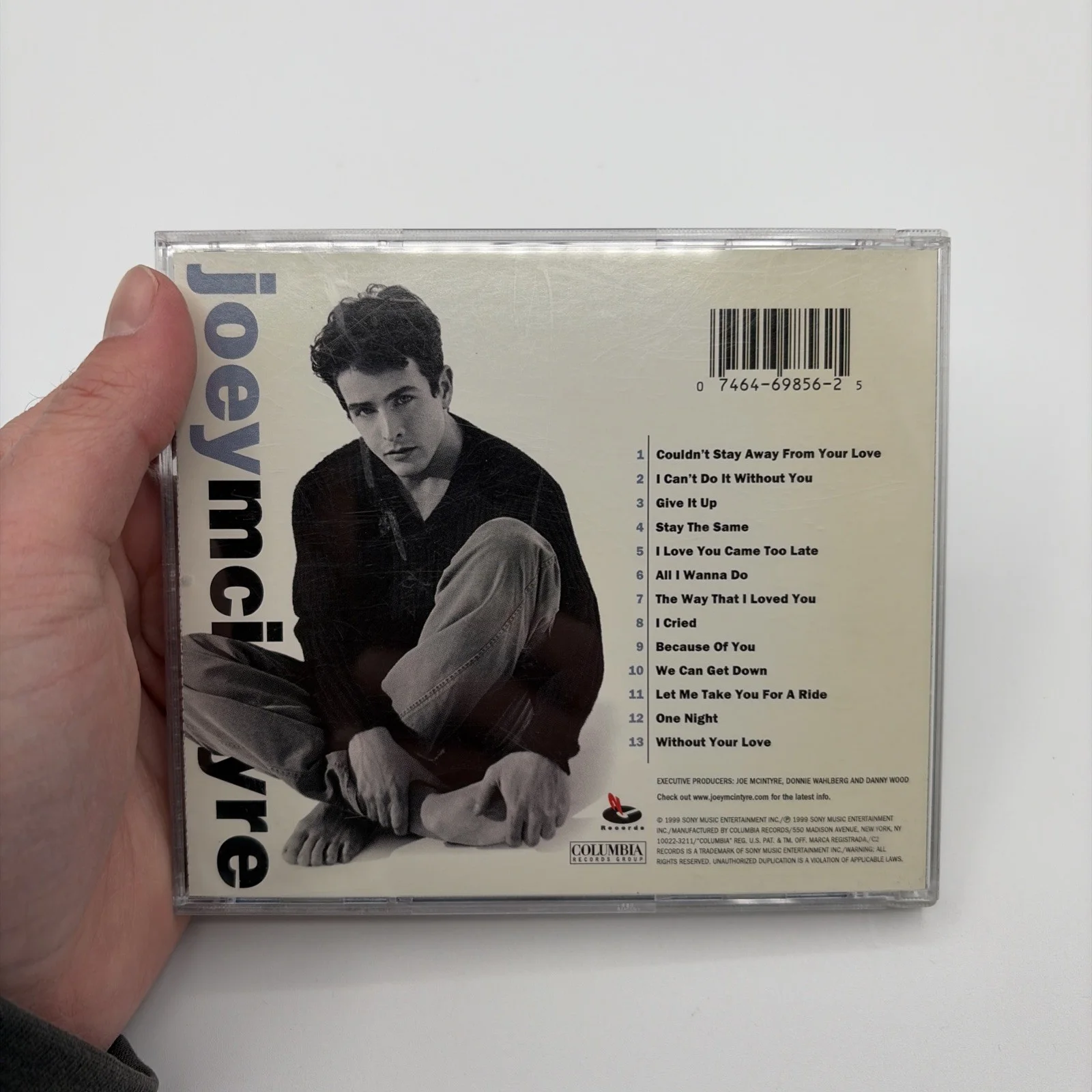 New Kids On The Block - joey mcintyre signed CD / NKOTB - Stay The Same, изображение 2