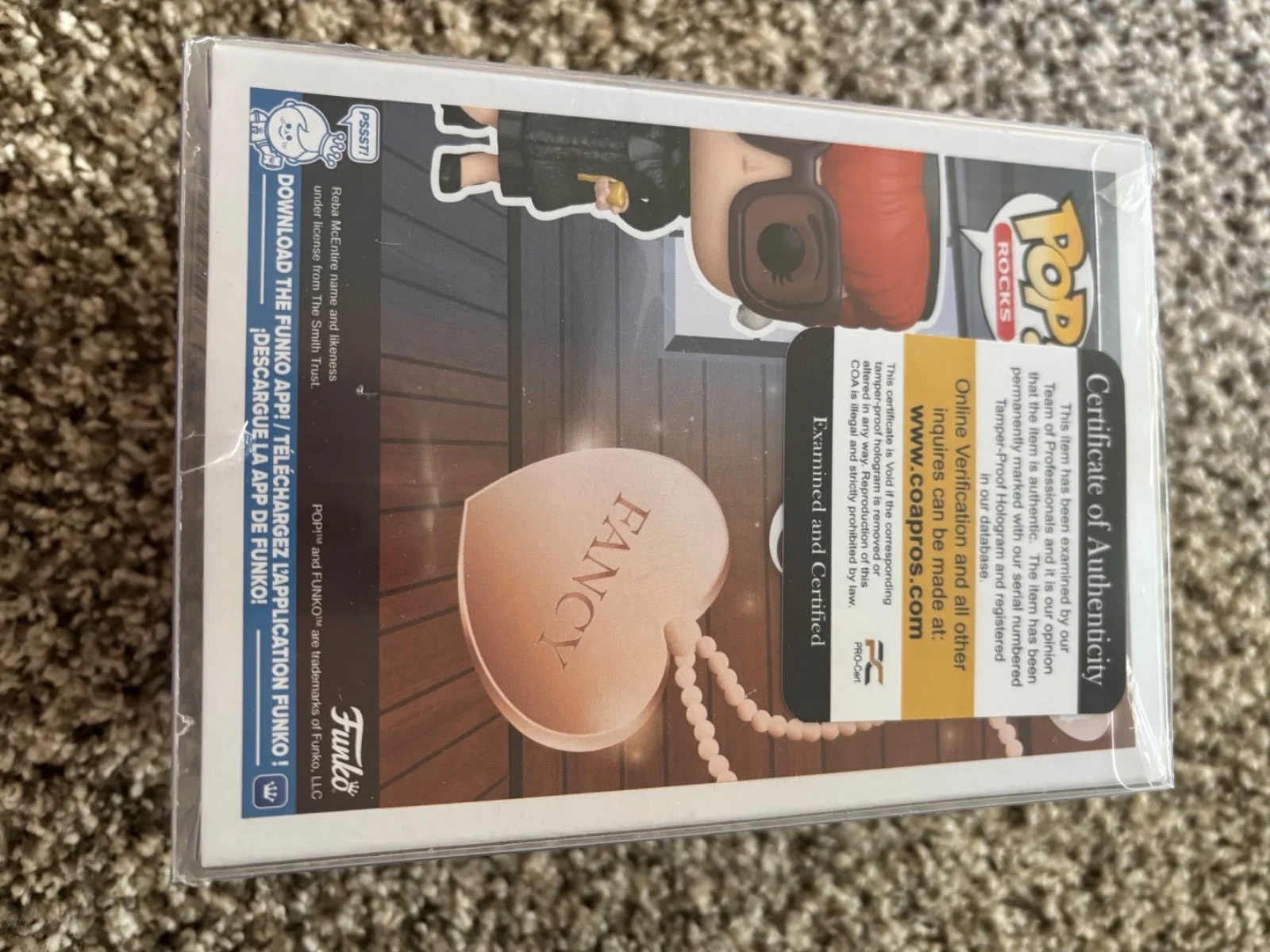Reba McEntire — Reba McEntire Signed Funko w/ COA, image 4