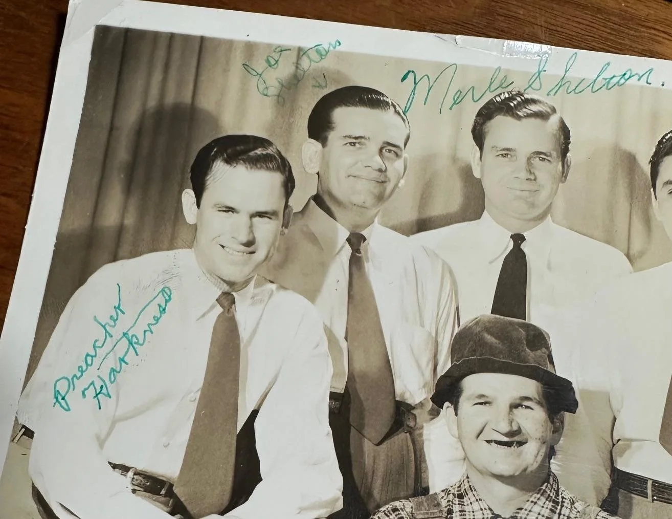 The Sunshine Boys Country Music Group Signed Photo Autograph Shelton Brothers TX, изображение 3