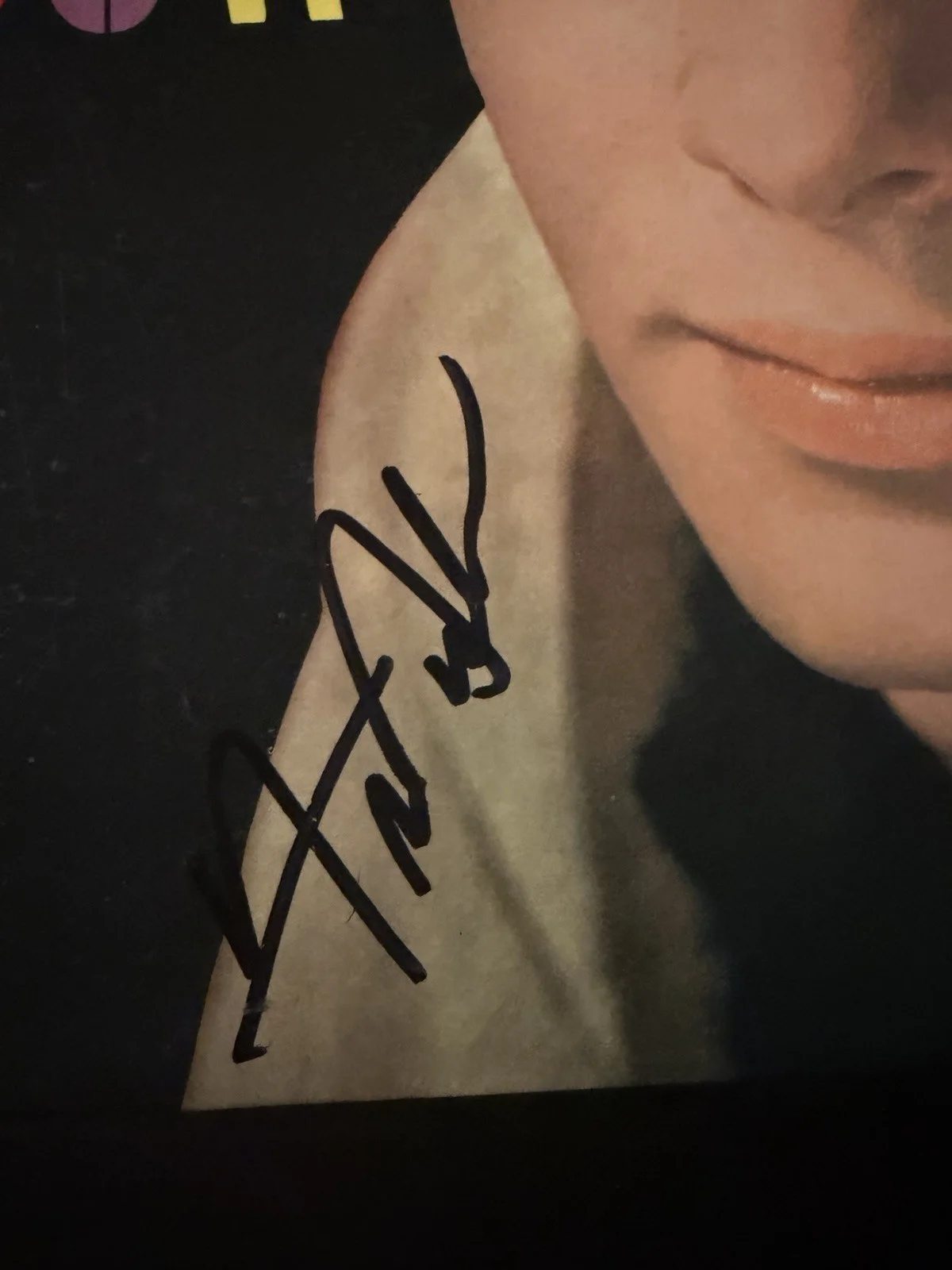 Frankie Avalon signed Swinging’ On A Rainbow LP Vinyl Autographed, image 2