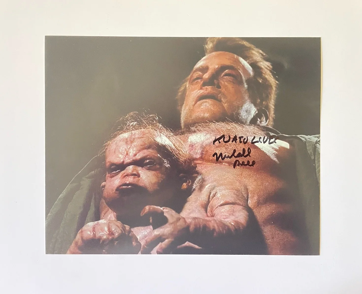 Marshall Bell — Marshall Bell Authentic Hand Signed 8x10 Photo Actor Total Recall Kuato