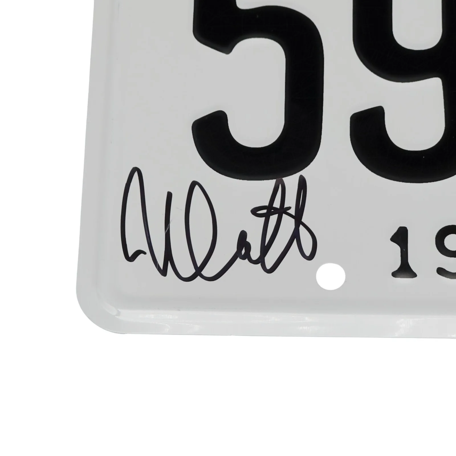 Nick Castle — Nick Castle Signed Michael Myers "The Shape" License Plate Halloween Beckett BAS, изображение 2