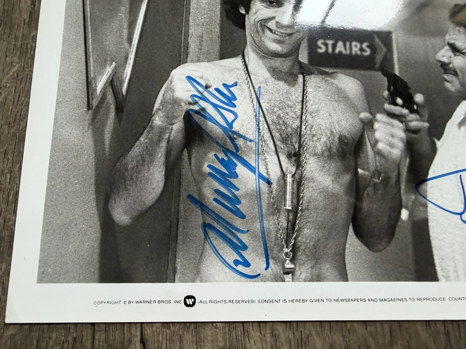 Jerry Stiller, F. Murray Abraham Signed 8x10 Photo Autograph Th — Jerry Stiller & F. Murray Abraham Signed 8x10 Photo Autograph "The Ritz" 1976, изображение 2