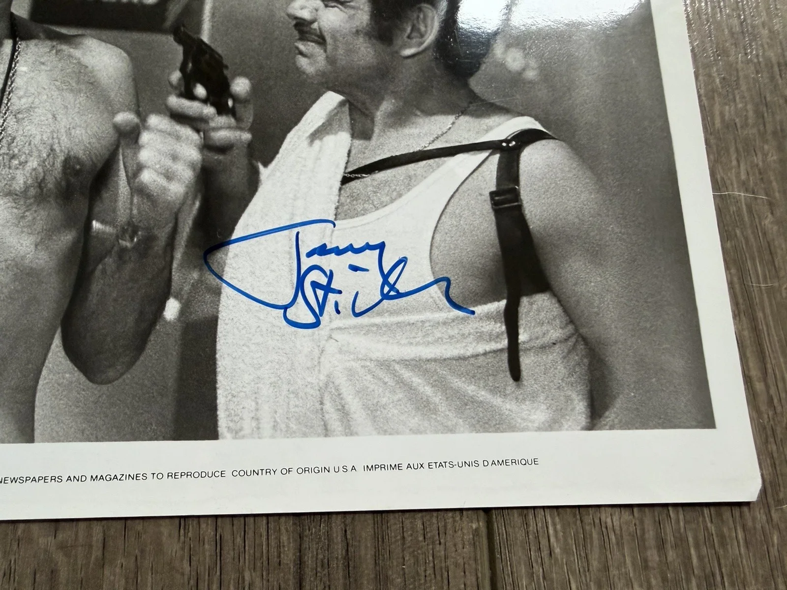 Jerry Stiller, F. Murray Abraham Signed 8x10 Photo Autograph Th — Jerry Stiller & F. Murray Abraham Signed 8x10 Photo Autograph "The Ritz" 1976, изображение 3