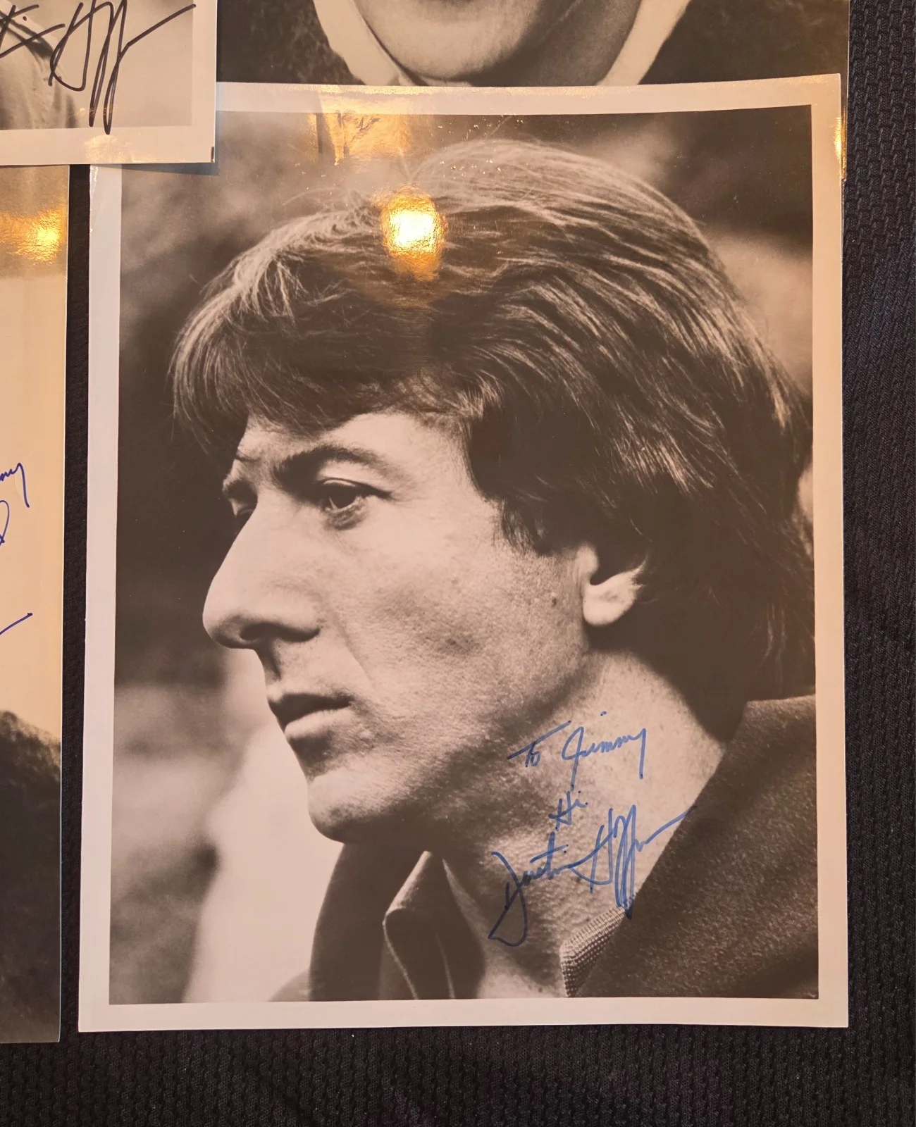 Dustin Hoffman — DUSTIN HOFFMAN - (4) Autographed Inscribed Pictures Signed Oscar Winning Actor, image 4