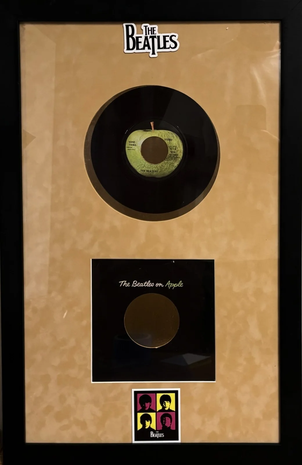 John Lennon Signed The Beatles Come Together 45 Album Record EP PSA/DNA, image 2