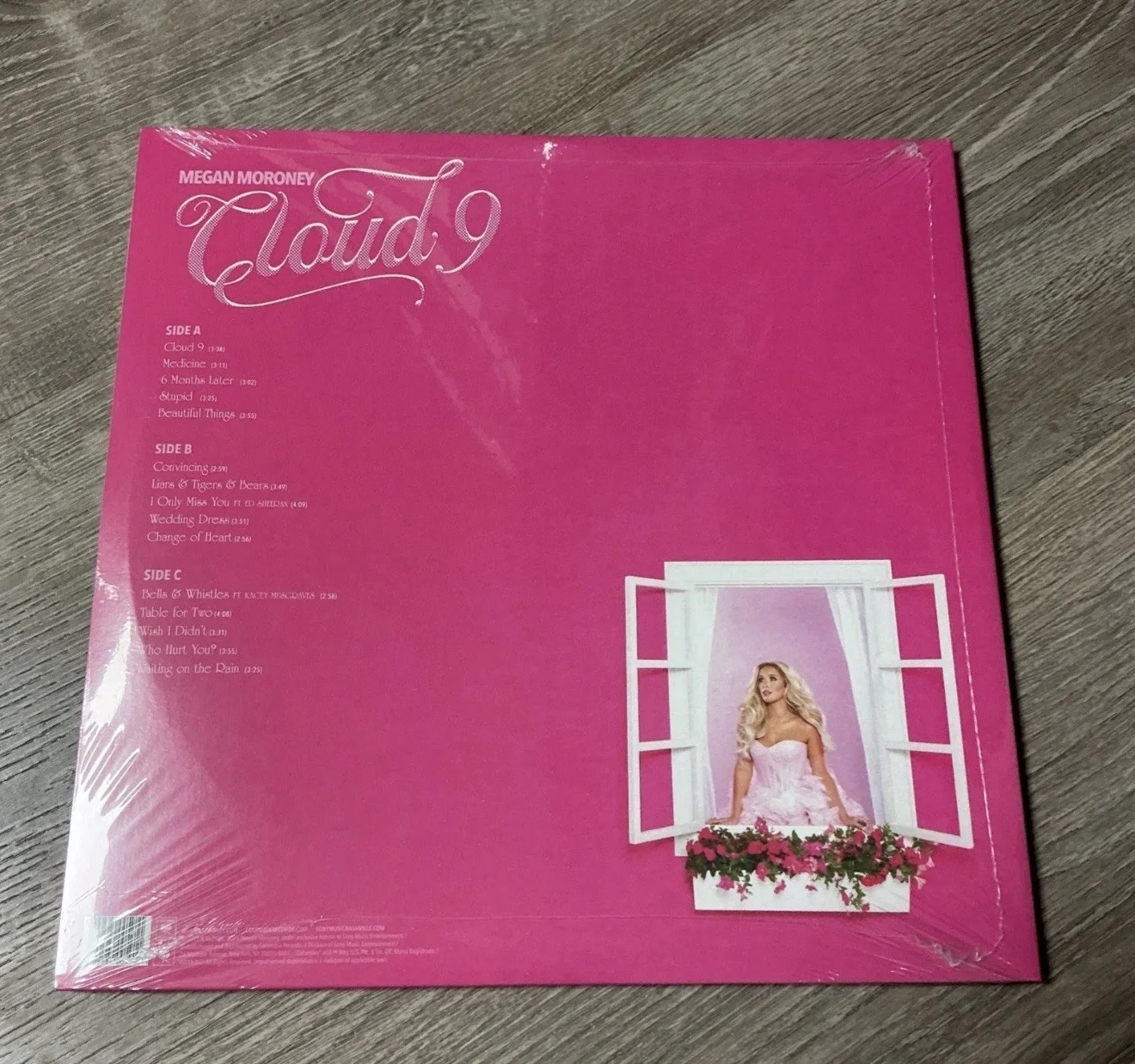 Megan Maroney Signed Autograph Cloud 9 Vinyl Record SEALED, image 3