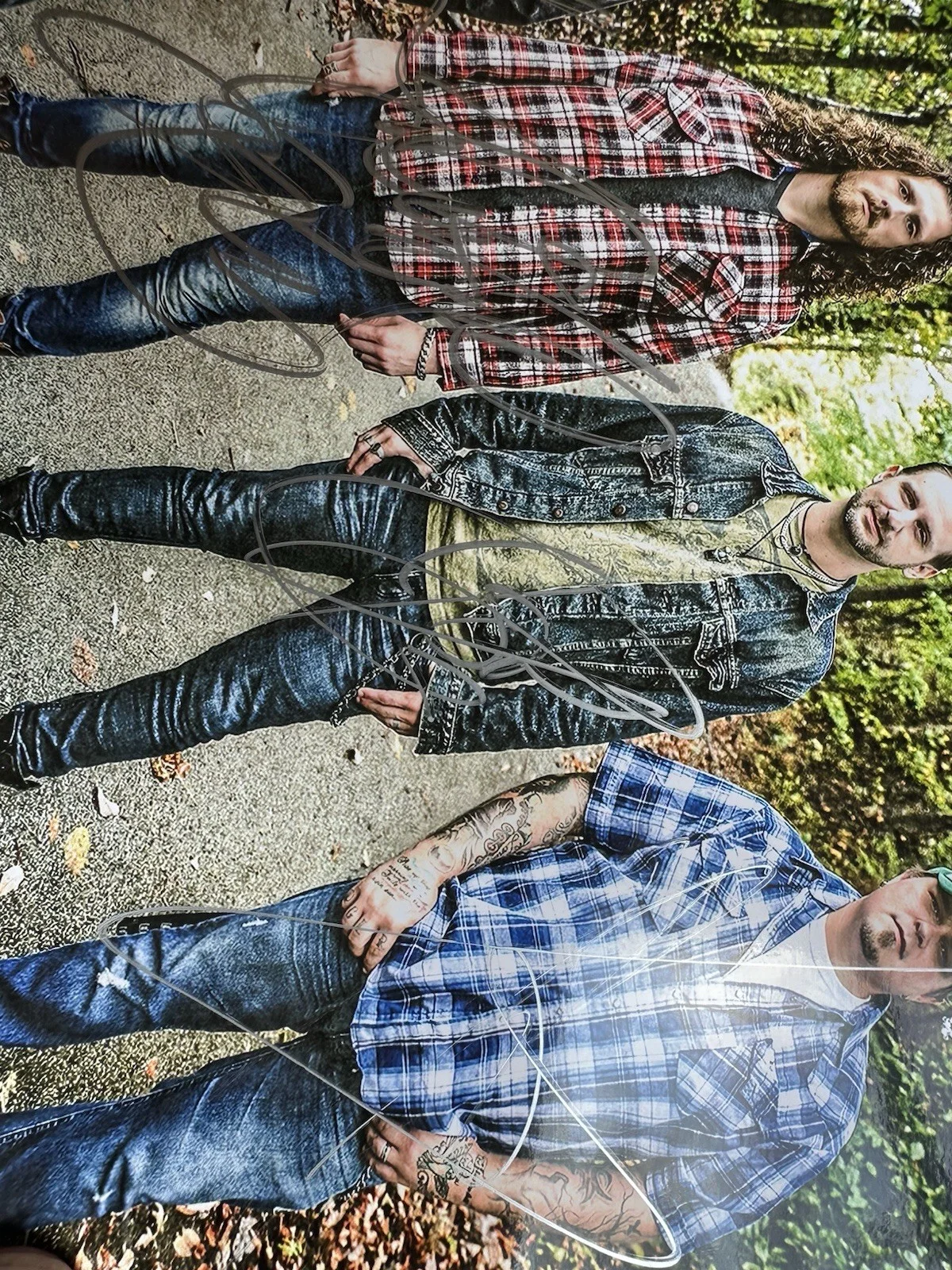 Autographed Black Stone Cherry 8 X 10 Photo, image 2