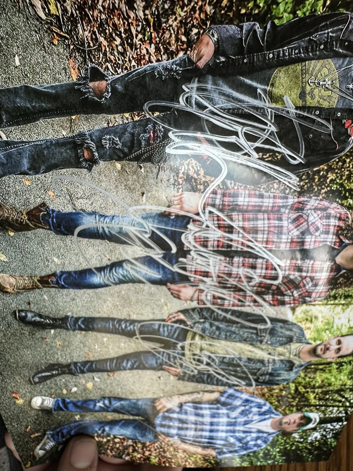 Autographed Black Stone Cherry 8 X 10 Photo, image 3
