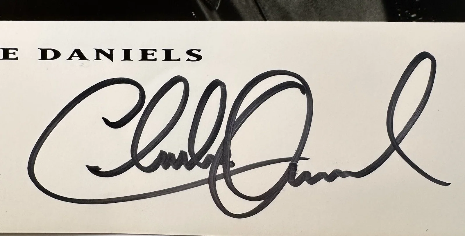 Charlie Daniels Signed 8x10 Photo Autograph Country Music Legend HOF, изображение 2