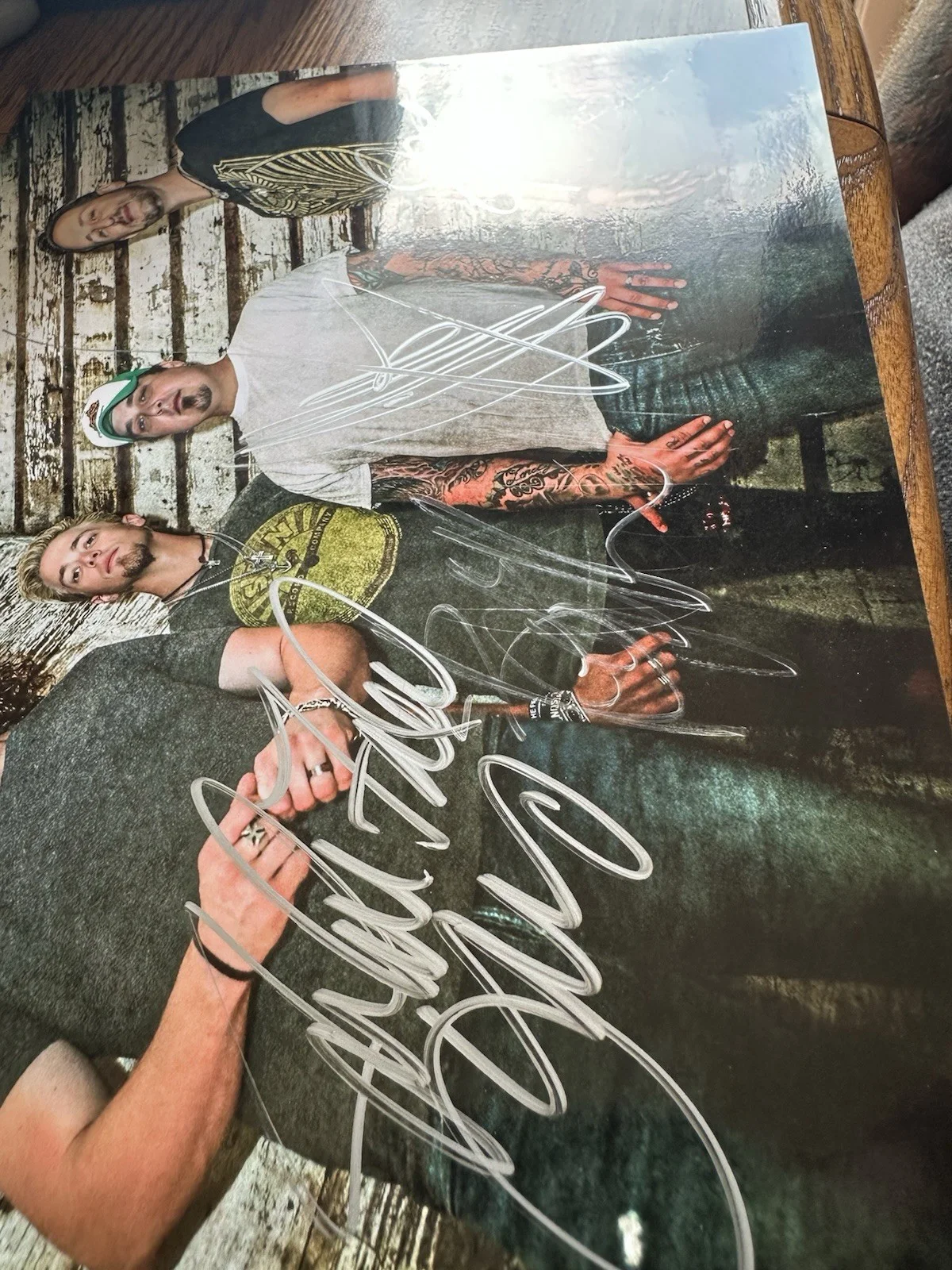Autographed Black Stone Cherry 8 X 10 Photo, image 2