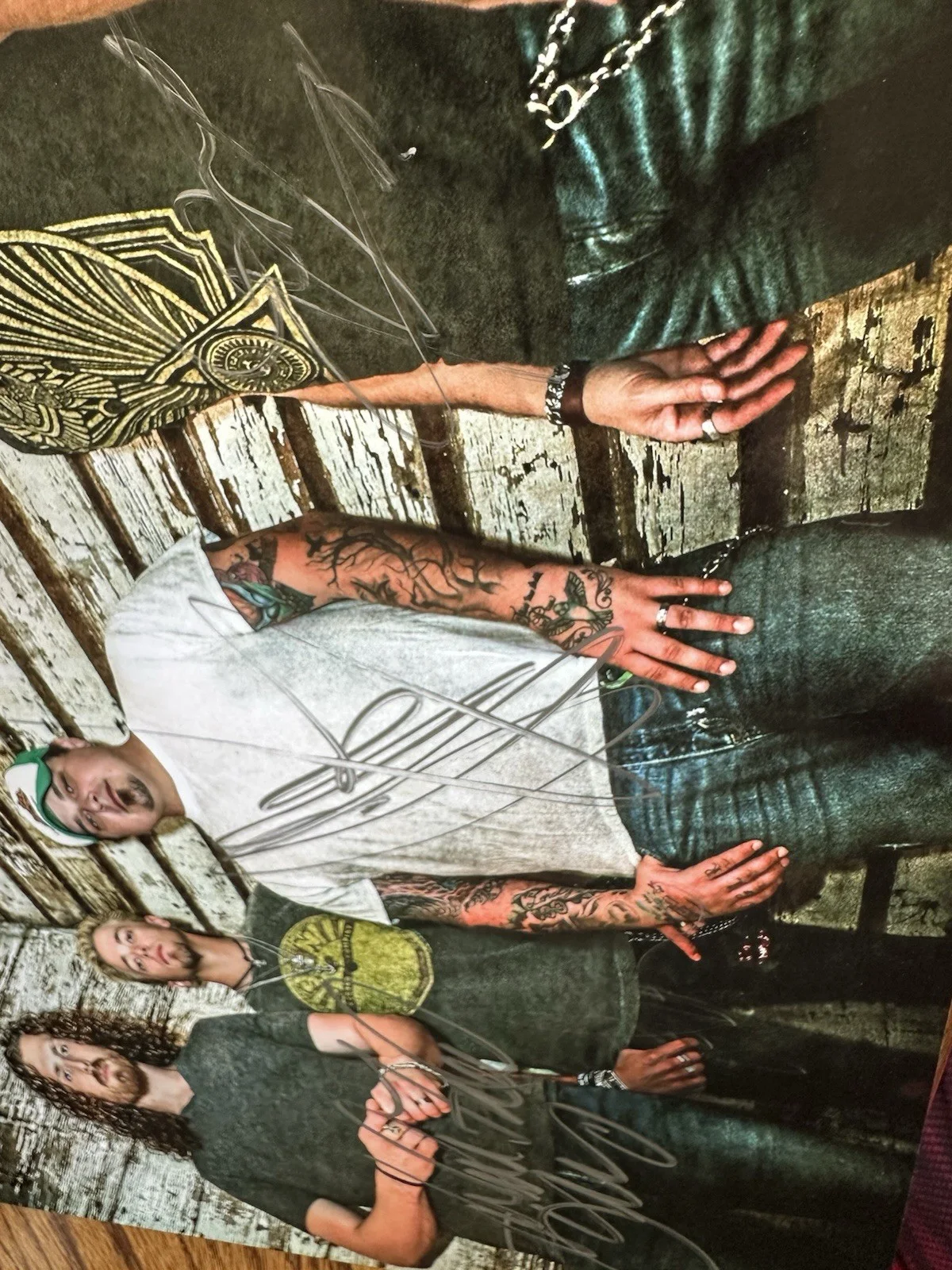 Autographed Black Stone Cherry 8 X 10 Photo, image 3