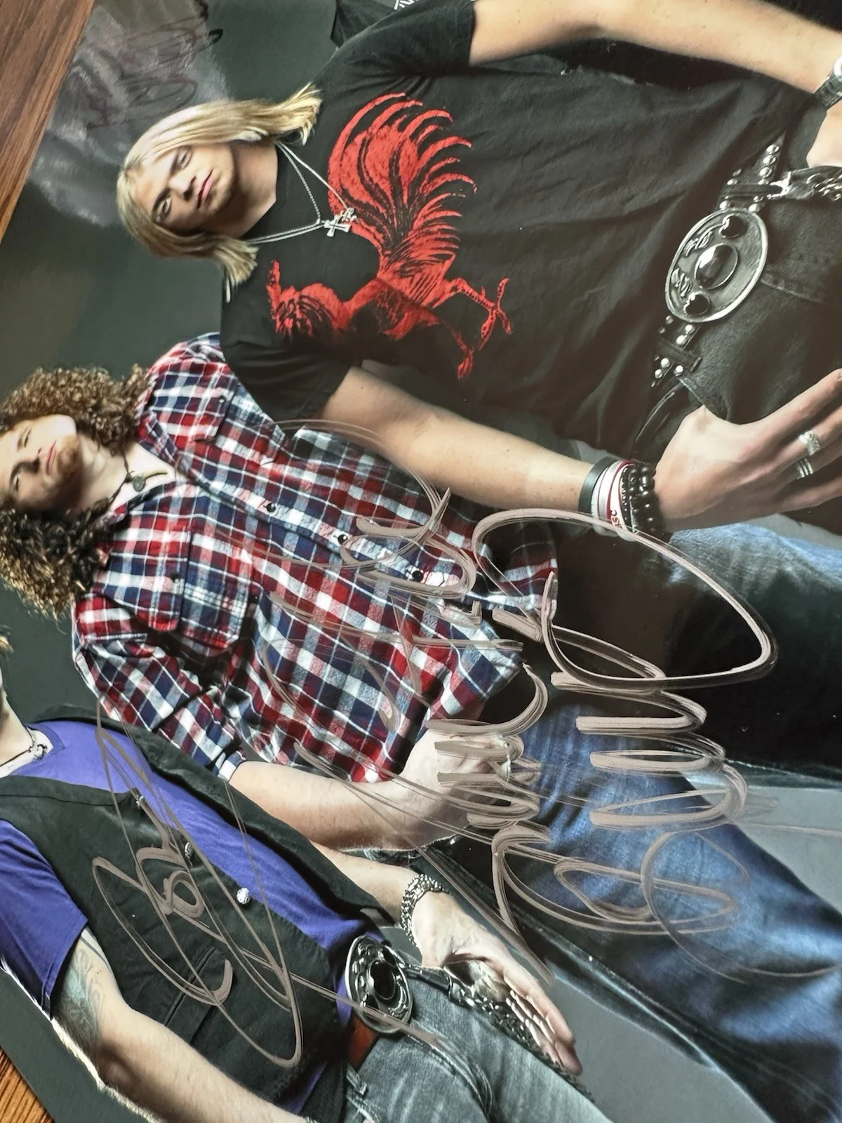 Autographed Black Stone Cherry 8 X 10 Photo, image 2