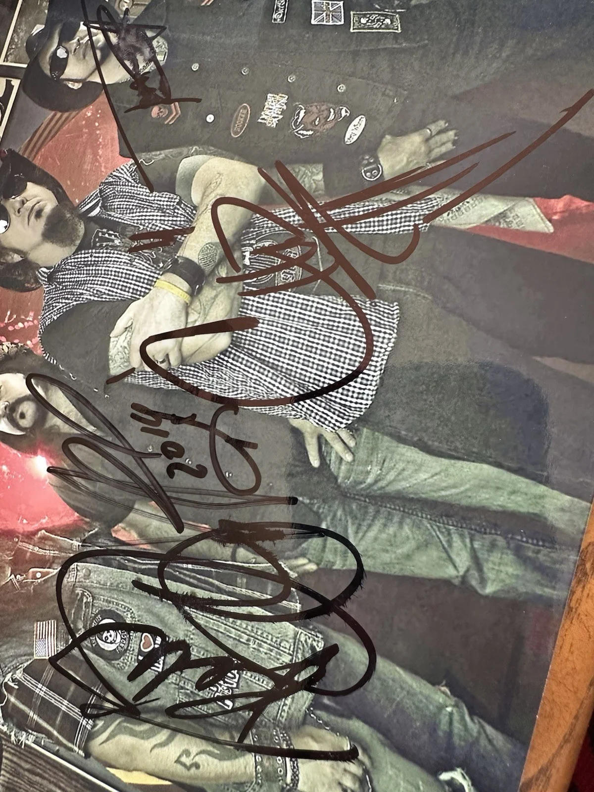 Autographed Hellyeah 8x10 Photo (Pantera, Mudvayne), image 2