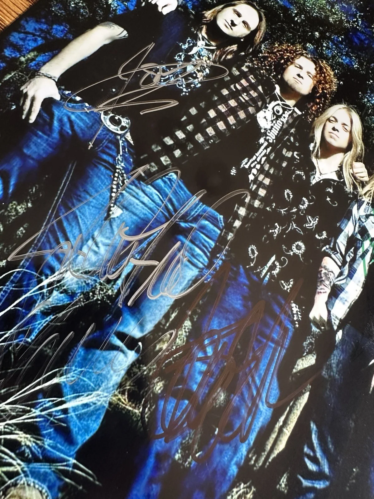 Autographed Black Stone Cherry Photo 8 X 10, image 2
