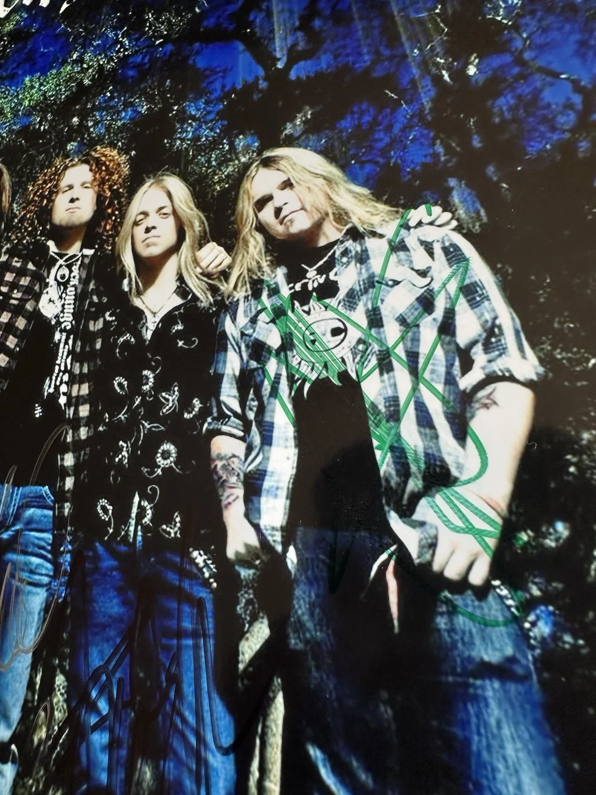 Autographed Black Stone Cherry Photo 8 X 10, image 3