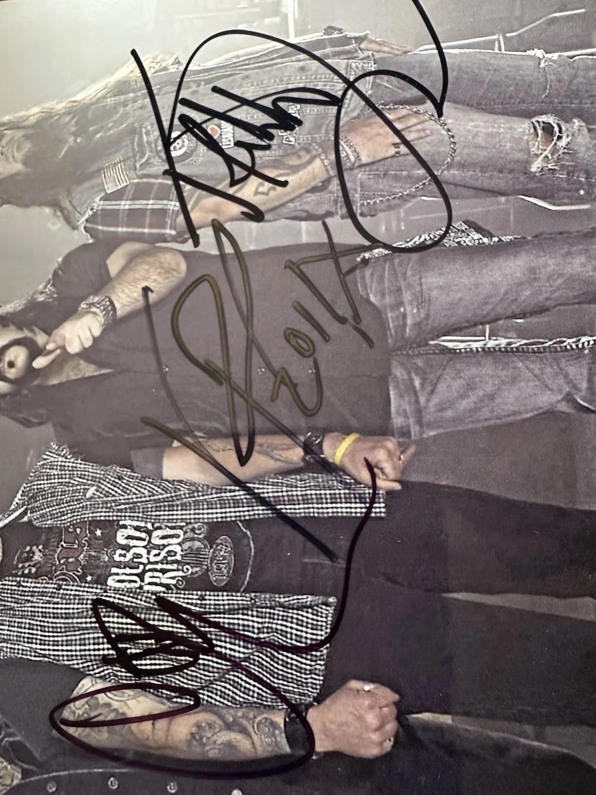 Autographed Hellyeah 8x10 Photo (Pantera, Mudvayne), image 2