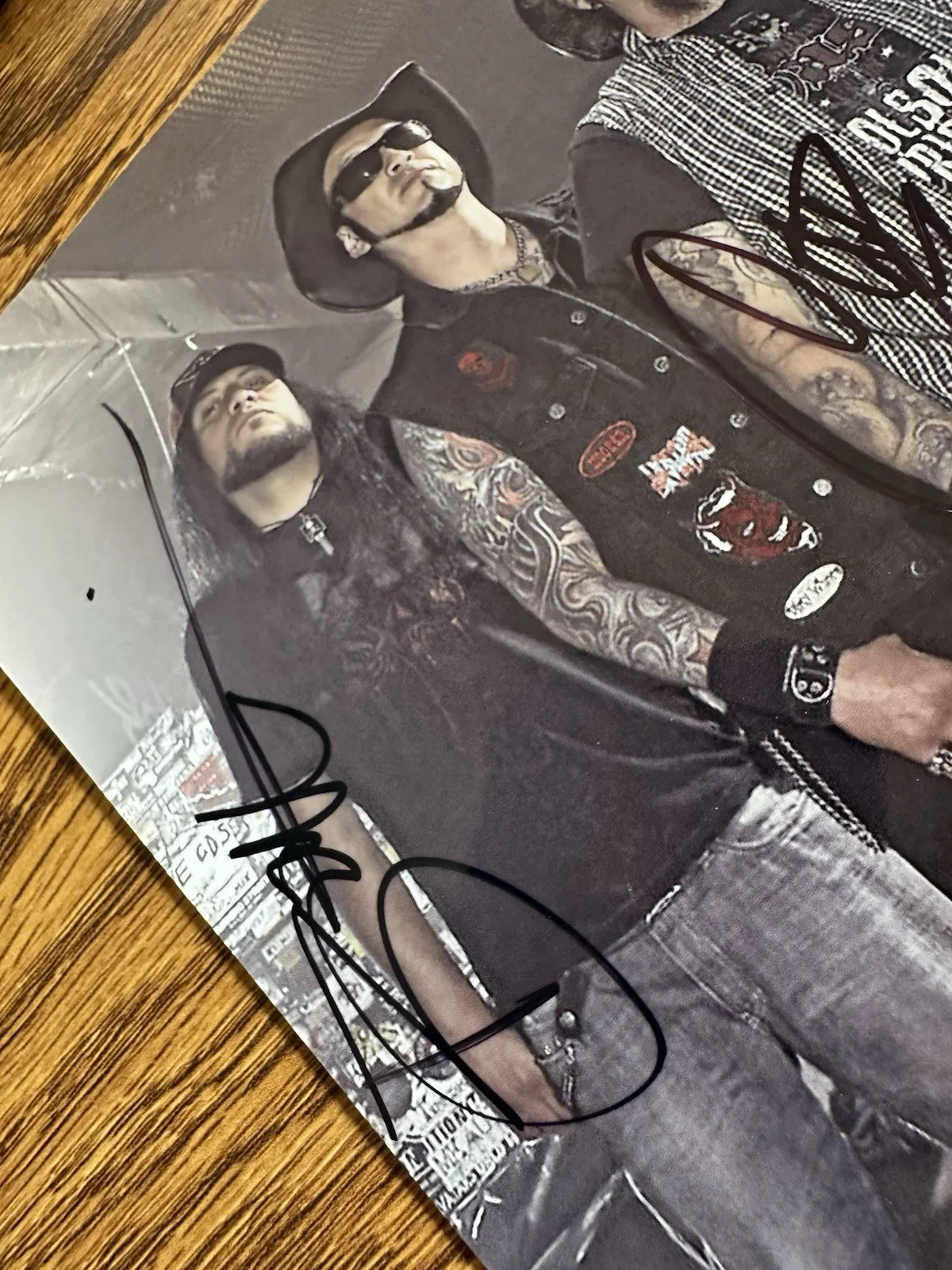 Autographed Hellyeah 8x10 Photo (Pantera, Mudvayne), image 3