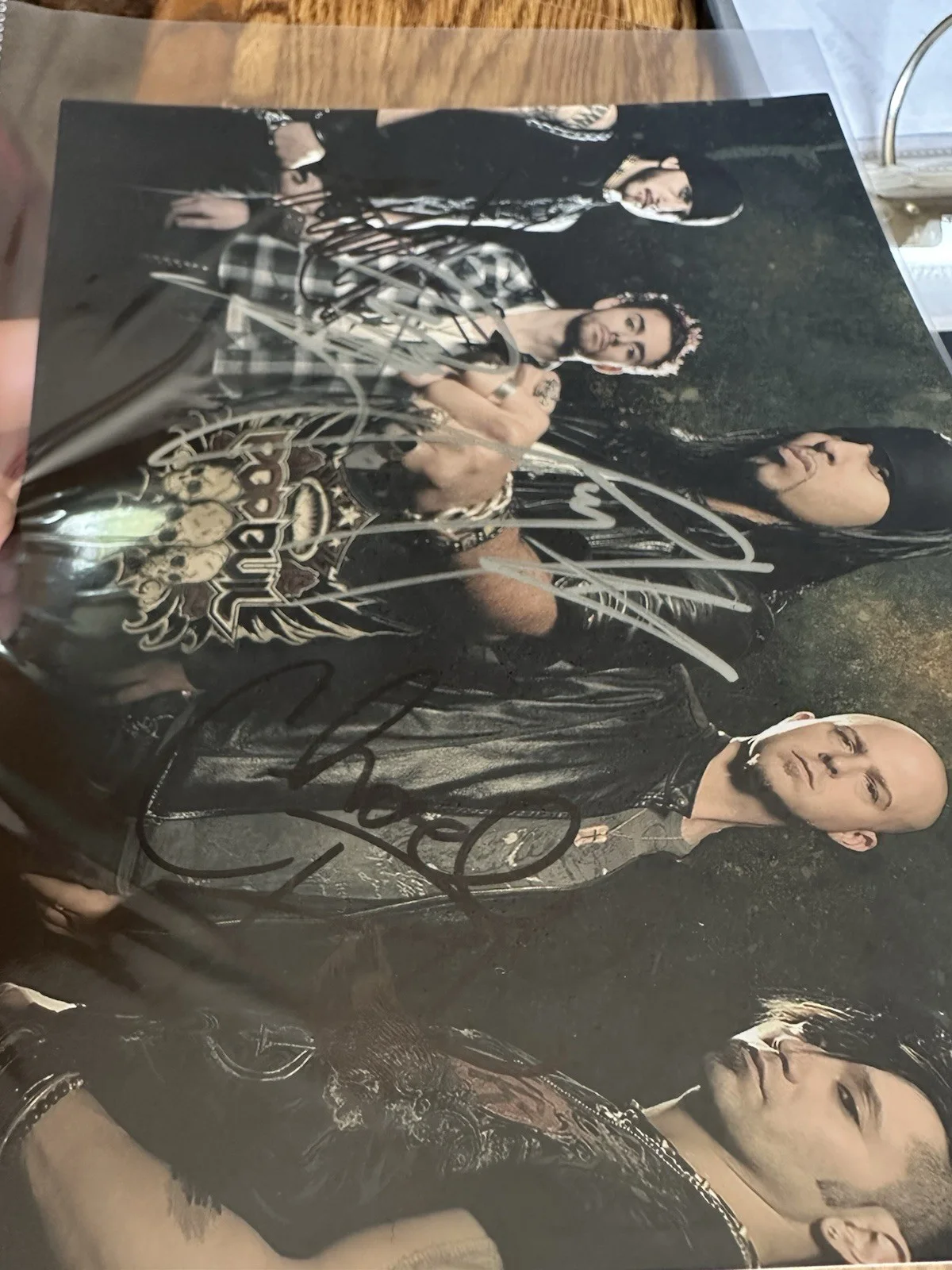 Autographed Pop Evil 8 X 10 Photo, image 2