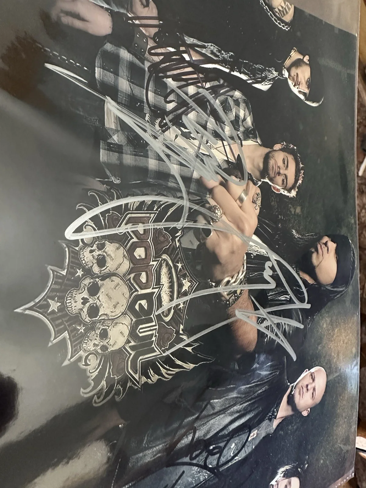Autographed Pop Evil 8 X 10 Photo, image 3